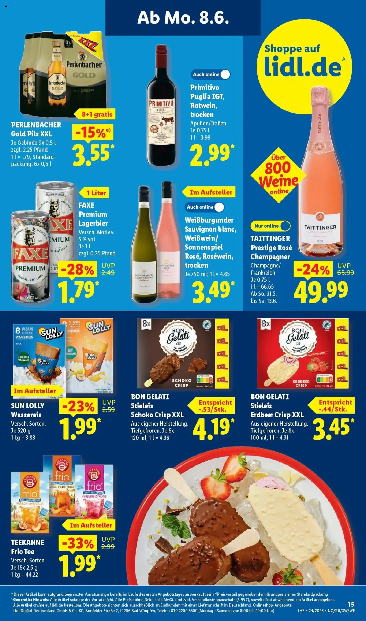 Lidl Prospekt Zülpich – gültig ab 08.06.2026 | Seite: 31 | Produkte: Bad, Zitrone, Tee, Telefon