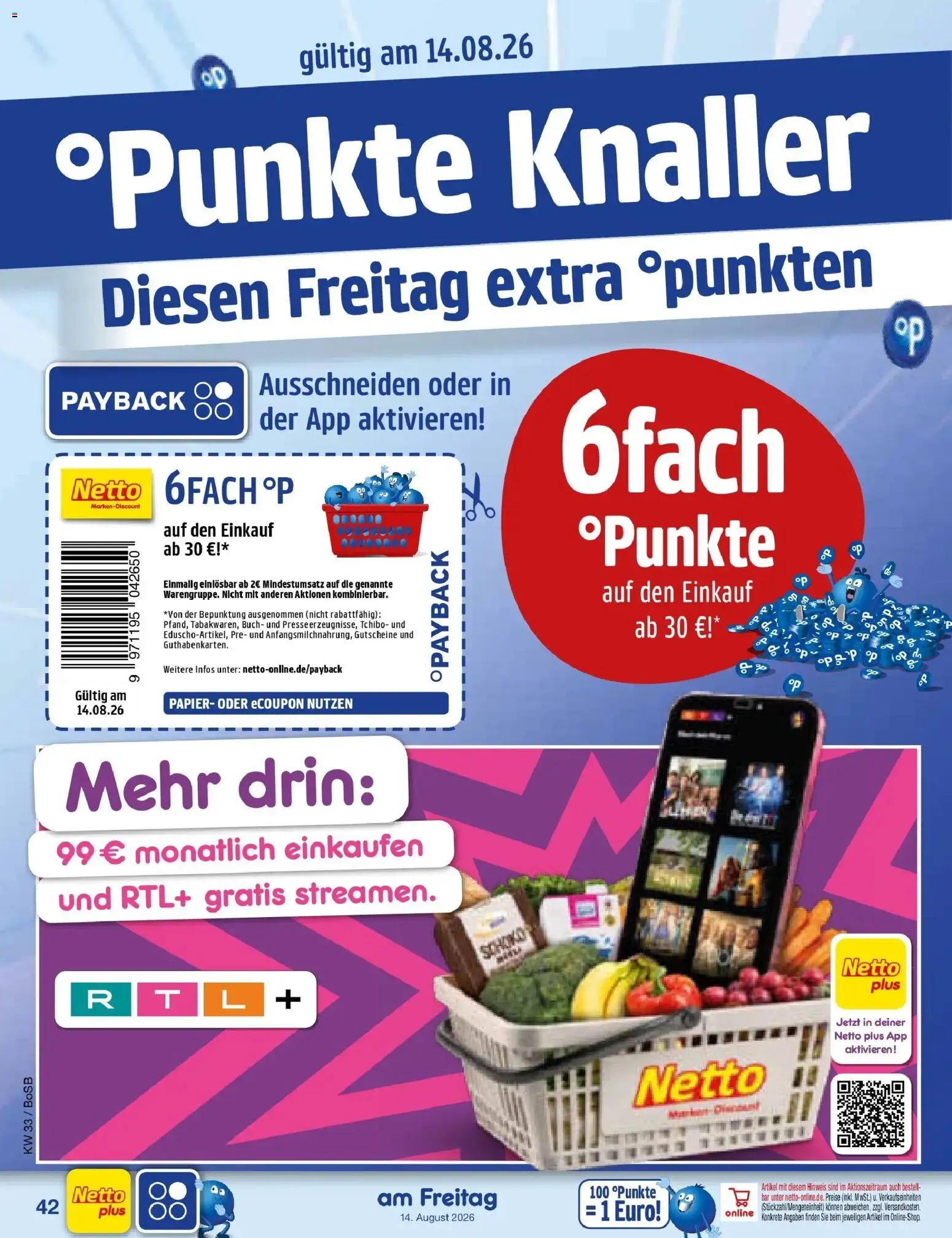 Netto Marken-Discount Prospekt Stadtlohn (ab 10.08.2026) » Angebote | Seite: 58