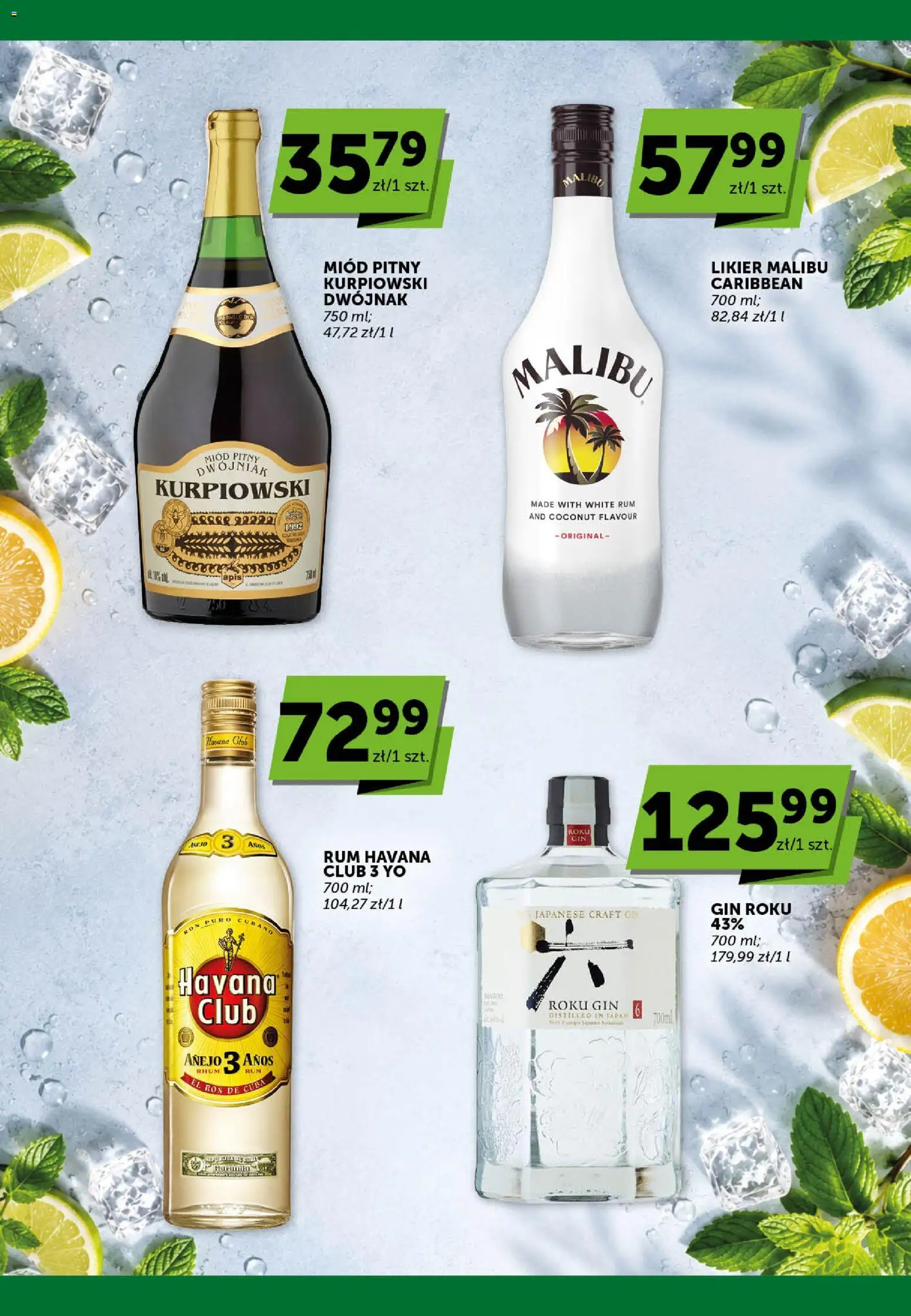 ABC gazetka - Oferta alkoholowa od 15.10.2026 | Strona: 5 | Produkty: Miód, Gin, Havana, Havana Club