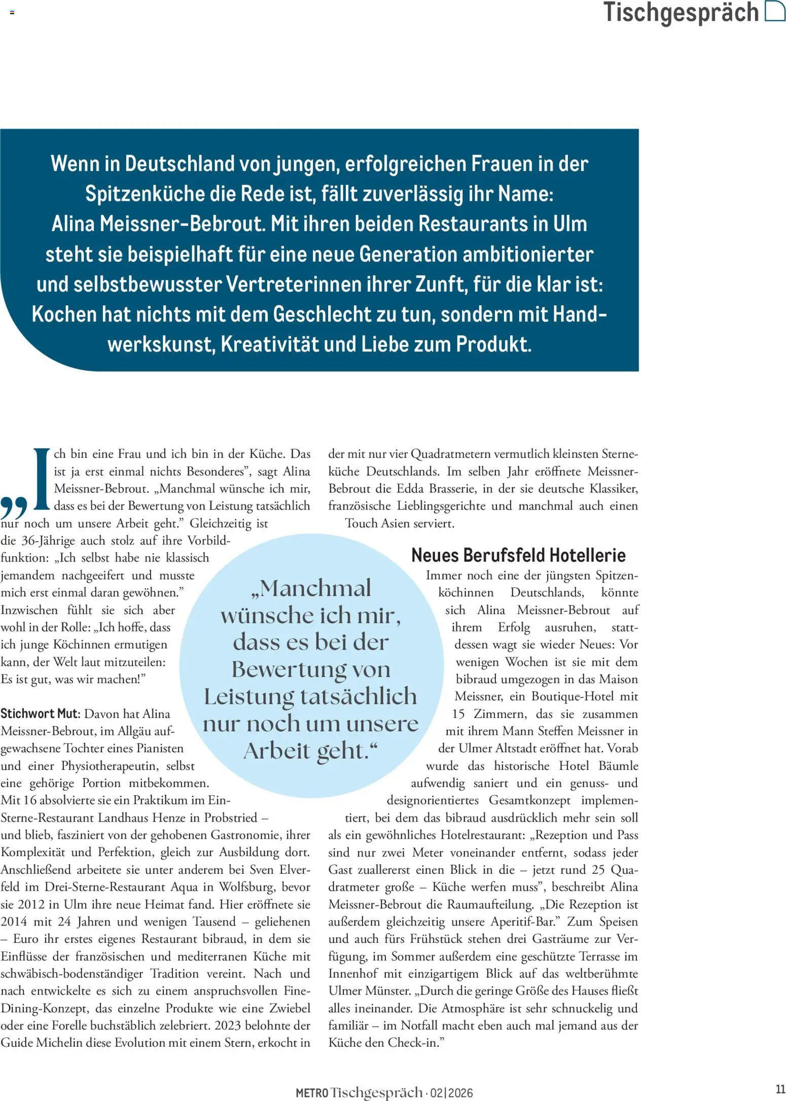 Metro Tischgespräch – gültig ab 01.09.2026 | Seite: 11 | Produkte: Küche