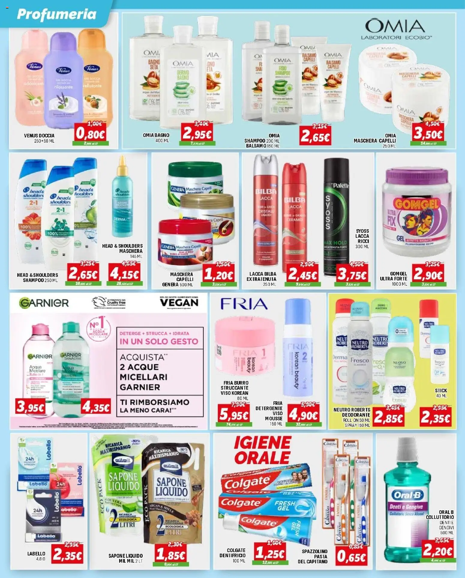 Volantino Orizzonte del 12.03.2026 | Pagina: 14 | Prodotti: Maschera, Sapone, Dentifricio, Burro