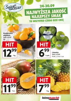 Pogląd oferty "Intermarche gazetka - Świeży Hit" - ważna od 24.09.2026