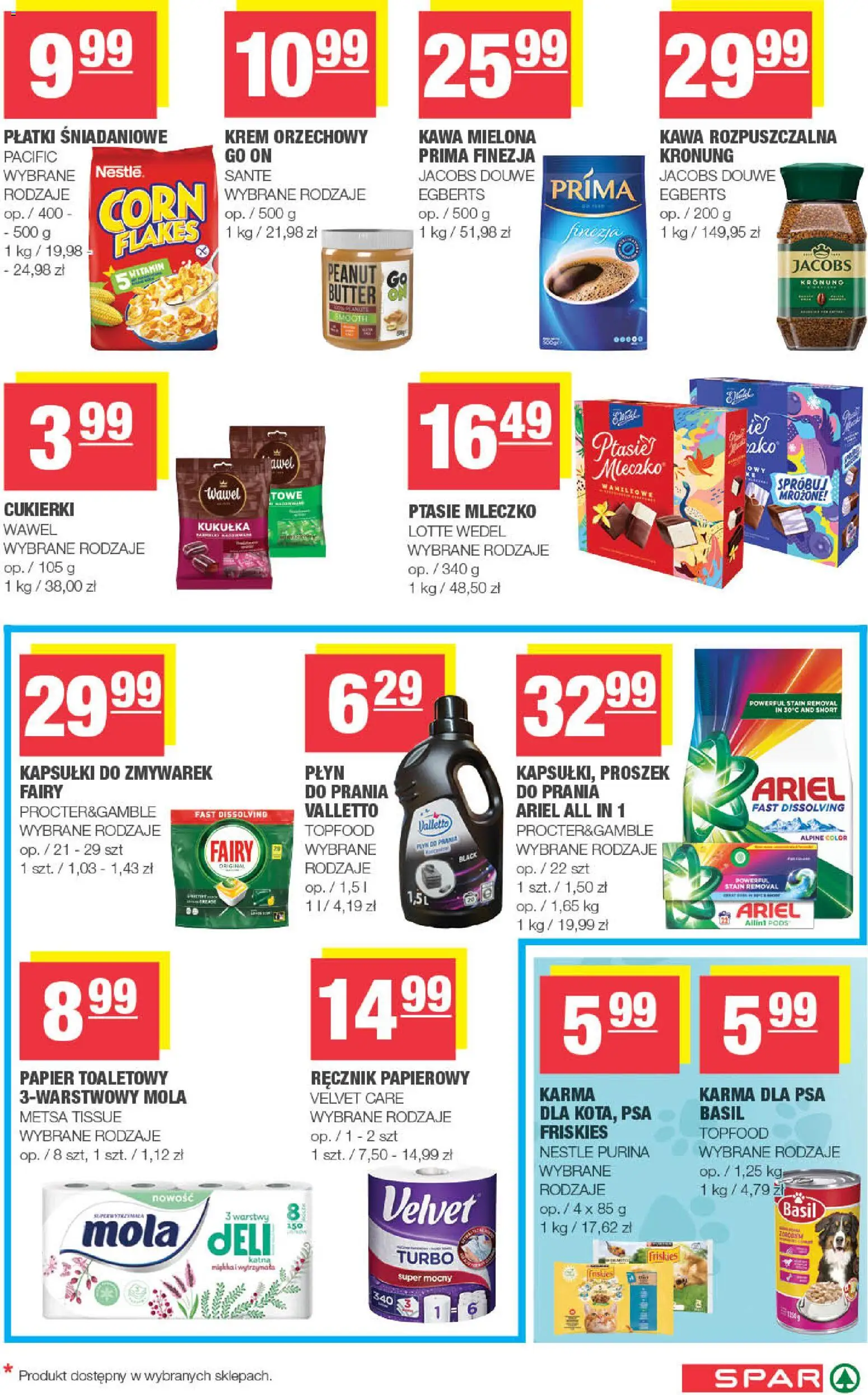 Spar gazetka od 01.07.2026 | Strona: 5 | Produkty: Karma dla psa, Kawa, Karma, Kawa mielona