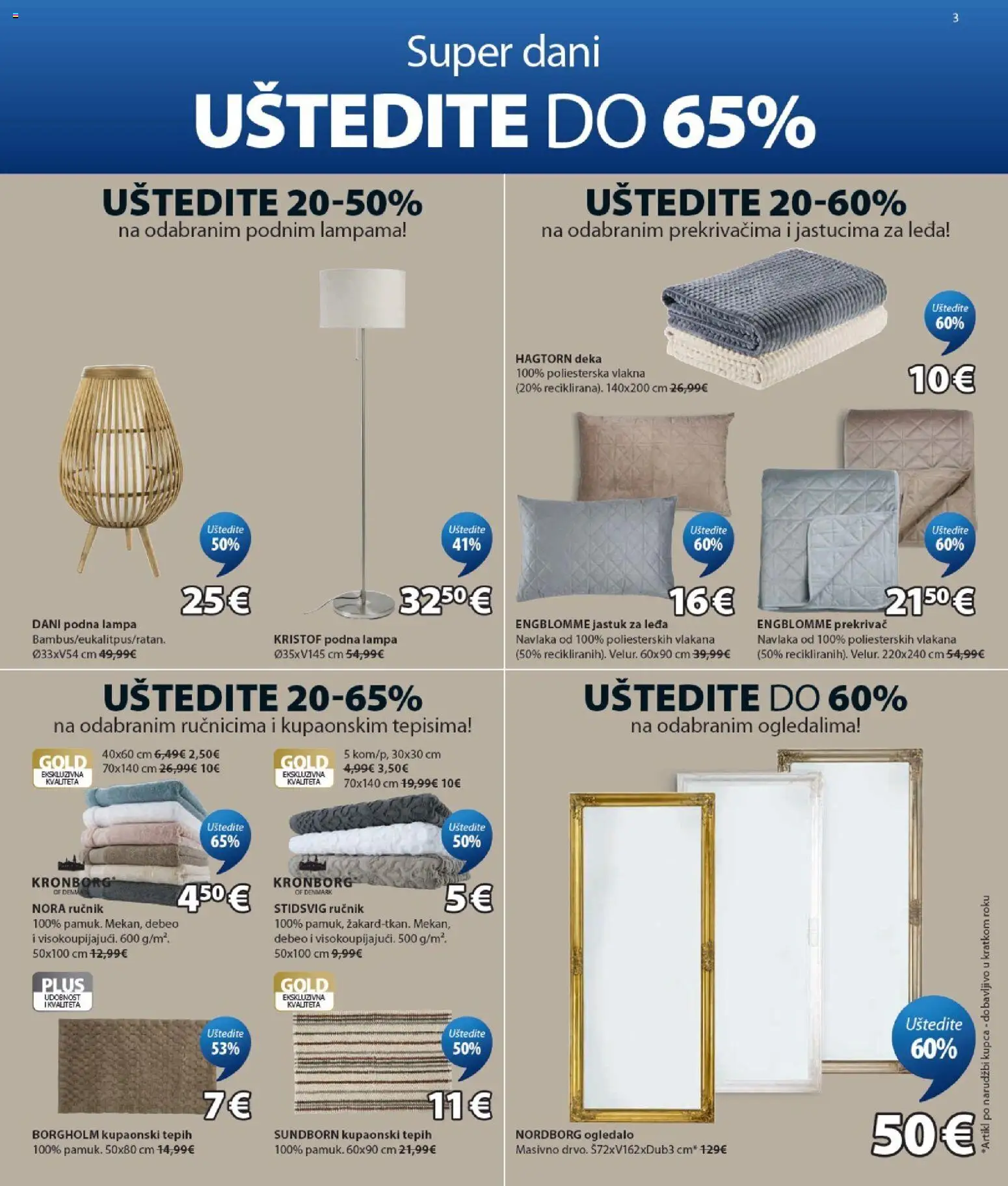 JYSK katalog | vrijedi od 19.08.2026 | Stranica: 3