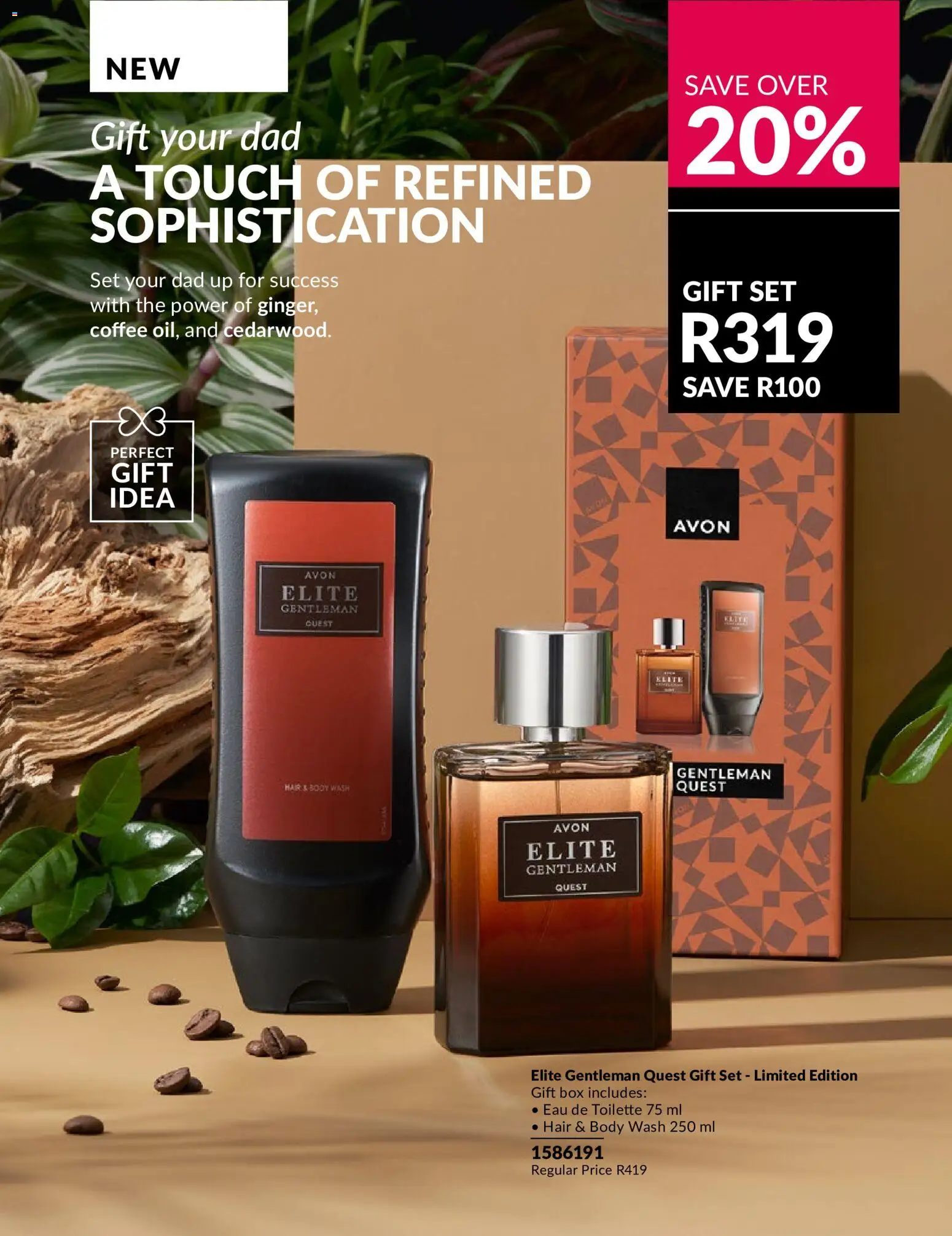 New Avon catalogue – valid from 11.05.2026 | Page: 19 | Products: Box, Coffee, Eau de toilette, Body wash