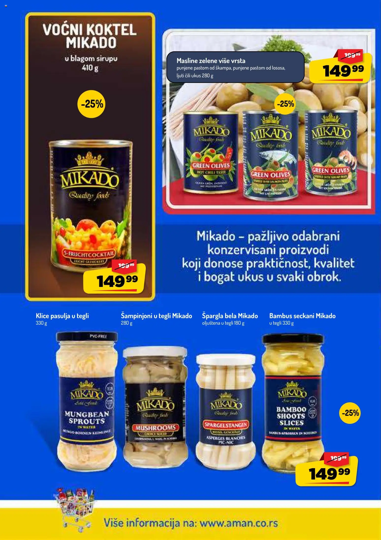Aman katalog - važi od 17.08.2026 | Strana: 14 | Proizvode: Masline, Čili, Šampinjoni, Špargla