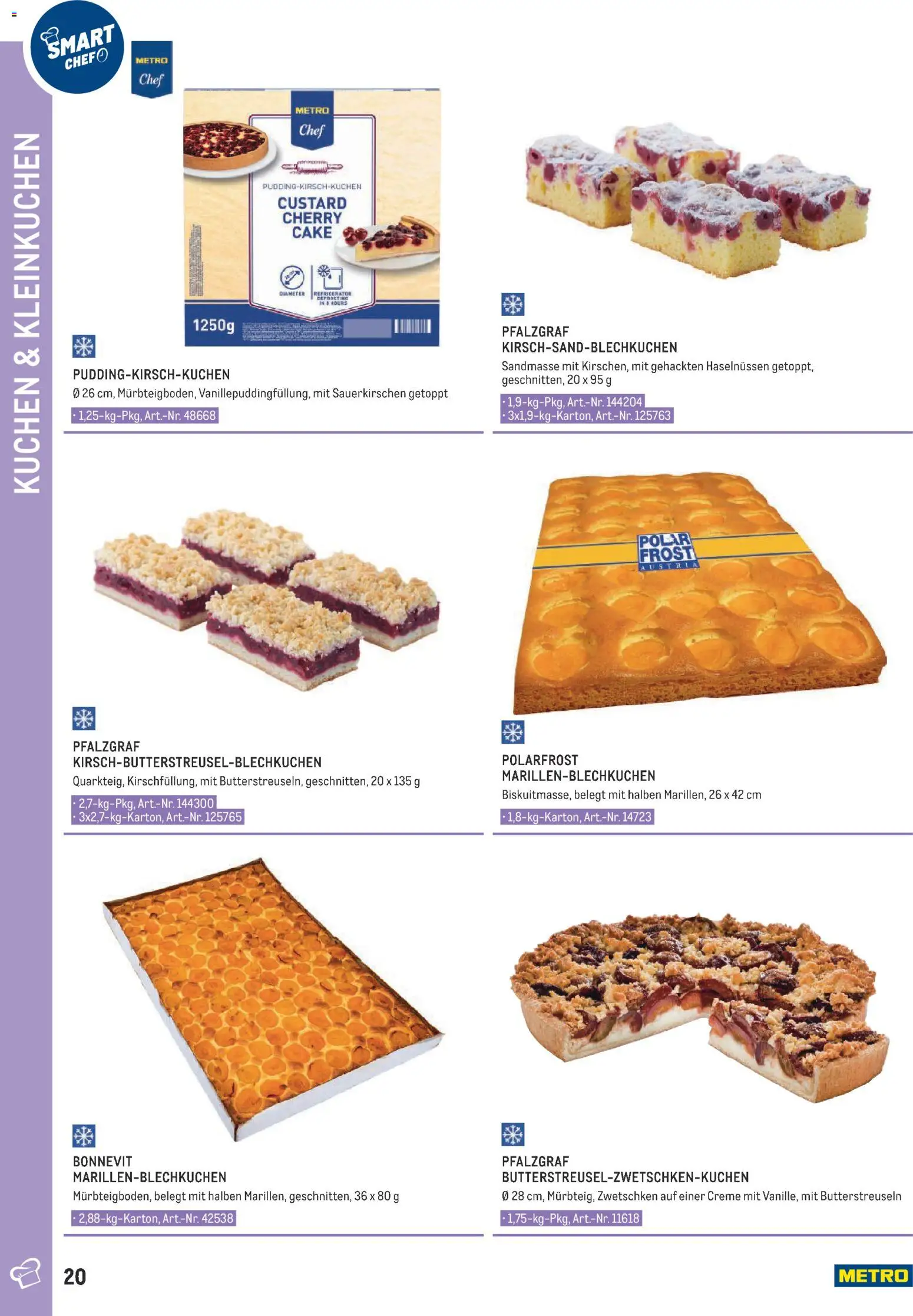 Metro angebote Smart Chef - Dessert gültig ab 01.01.2026 | Seite: 20