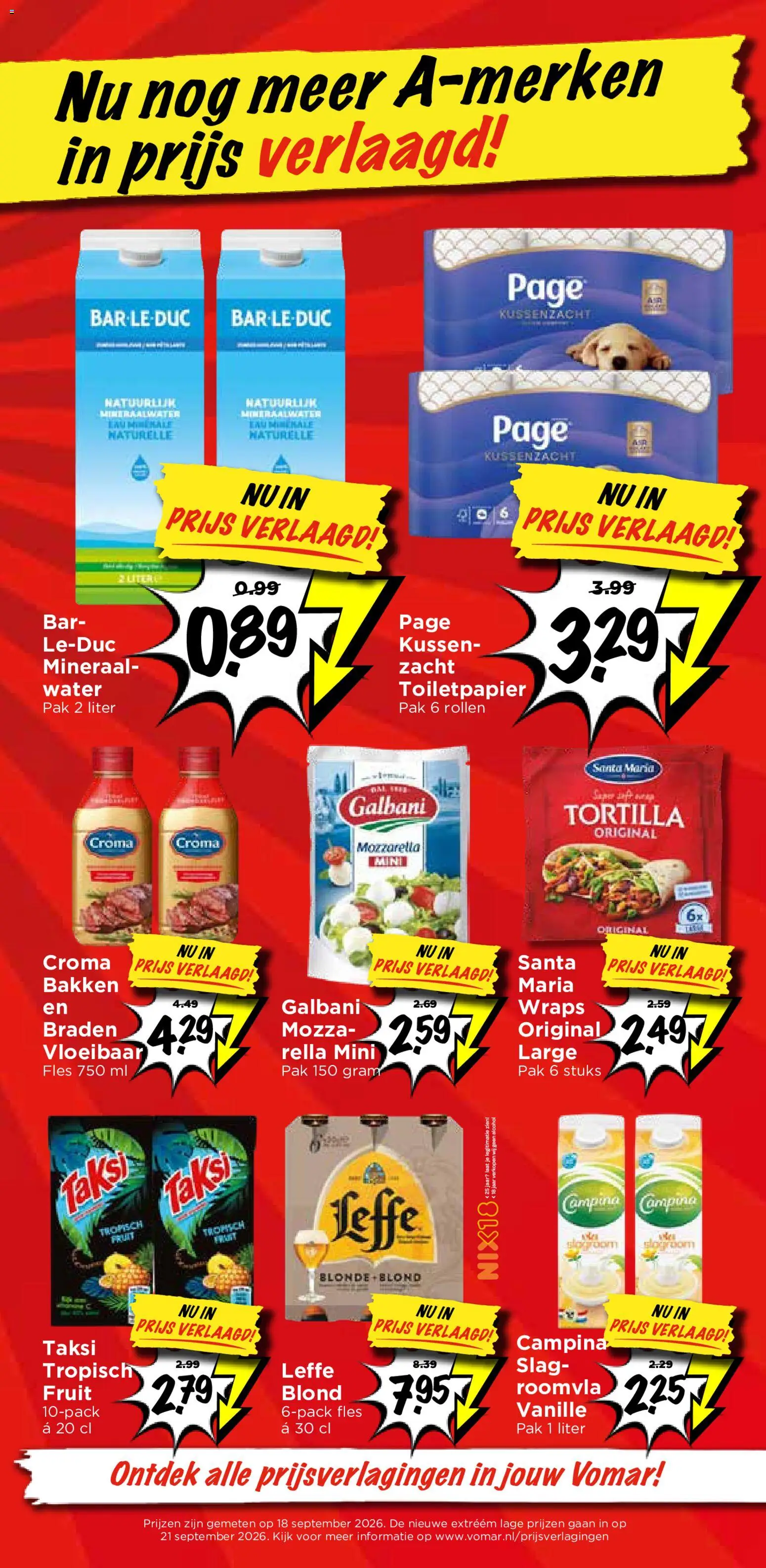 {H1} | Pagina: 7 | Producten: Fles, Vanille, Toiletpapier, Mineraalwater