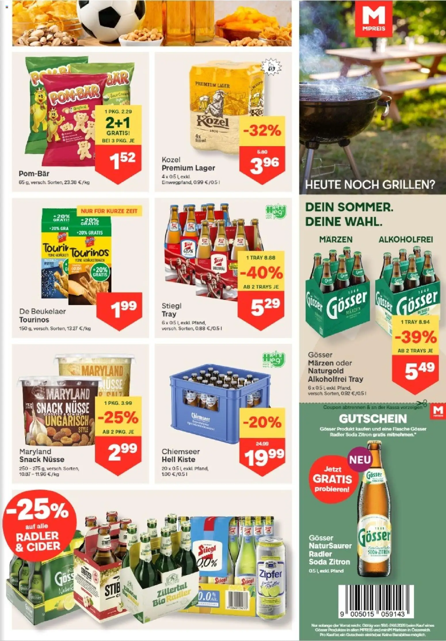 MPREIS Anras gültig ab 18.06.2026 | Seite: 9 | Produkte: Nüsse