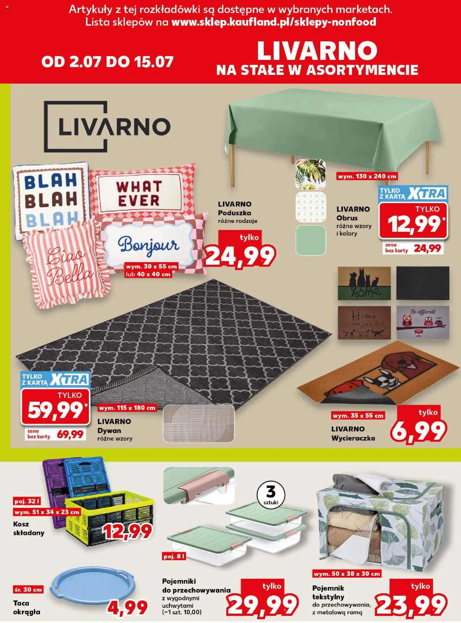 Kaufland Polsko leták - Złap okazje od 02.07.2026 | Strana: 16 | Produkty: Rama, Karty