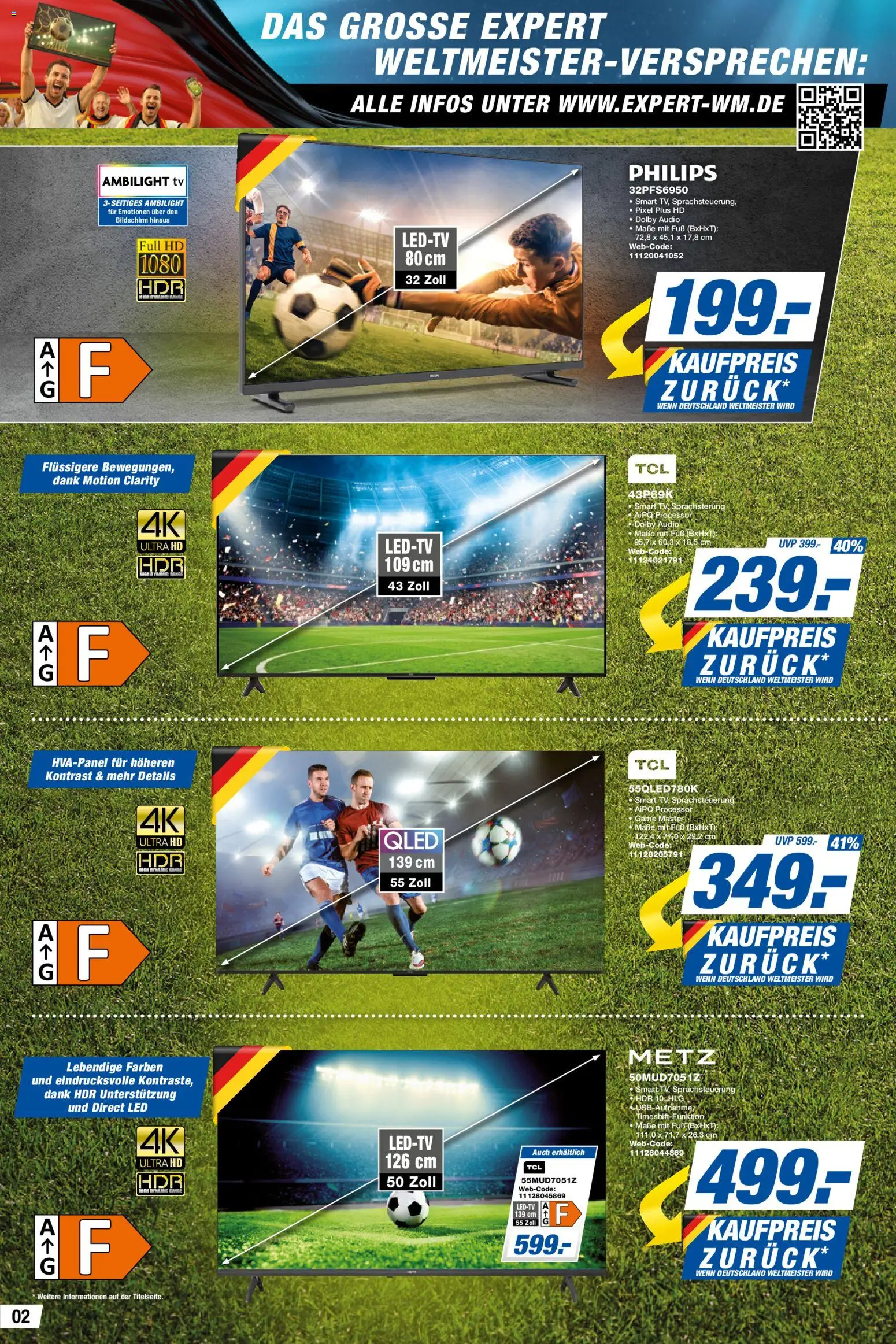 Expert Prospekt – gültig ab 05.06.2026 | Seite: 2 | Produkte: Philips, Bildschirm, TV, Audio