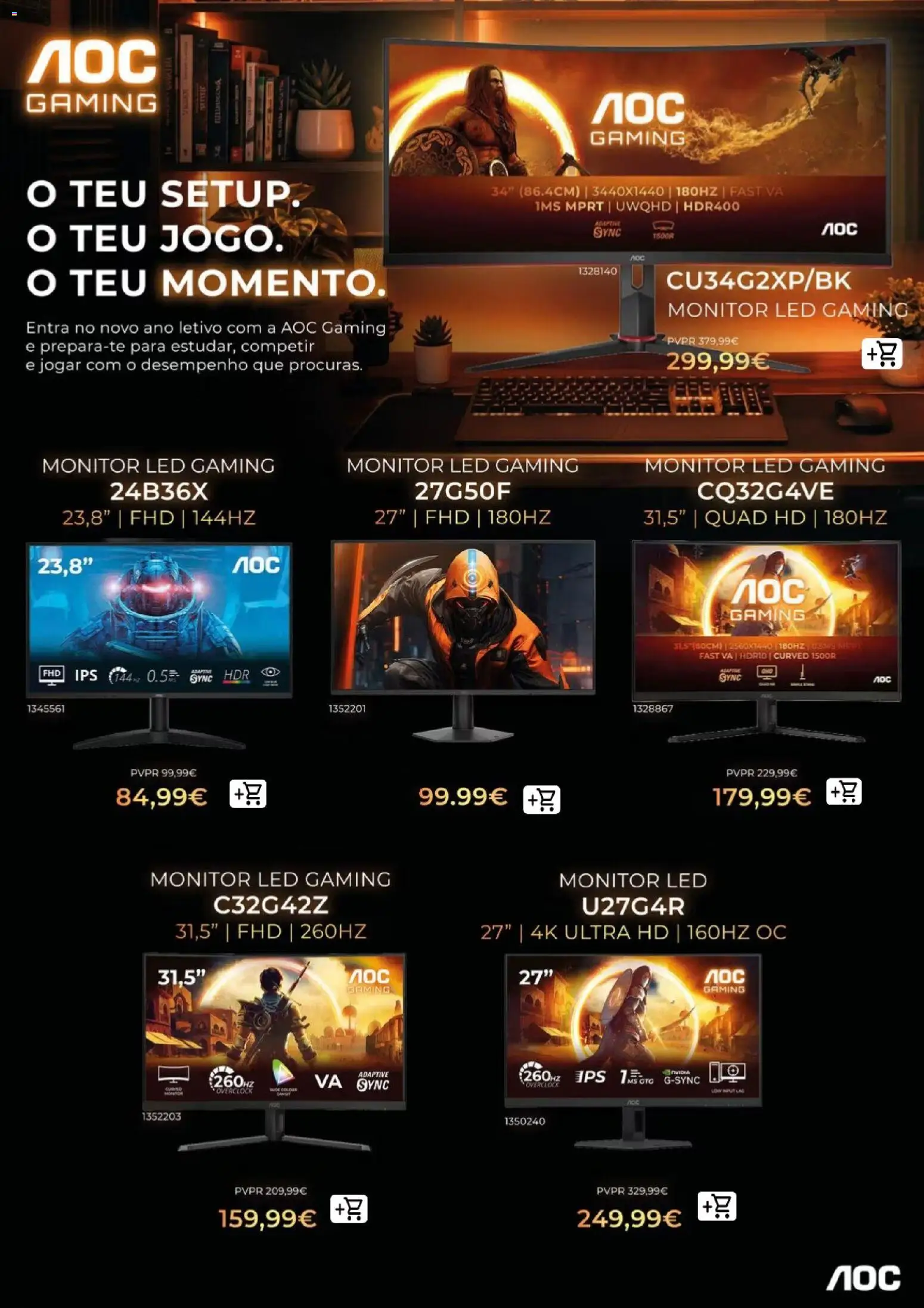 Radio Popular É para regressar resso asaul com tudo, mesmo tudo │ válido de 01/09/2026 | Página: 34 | Produtos: Monitor