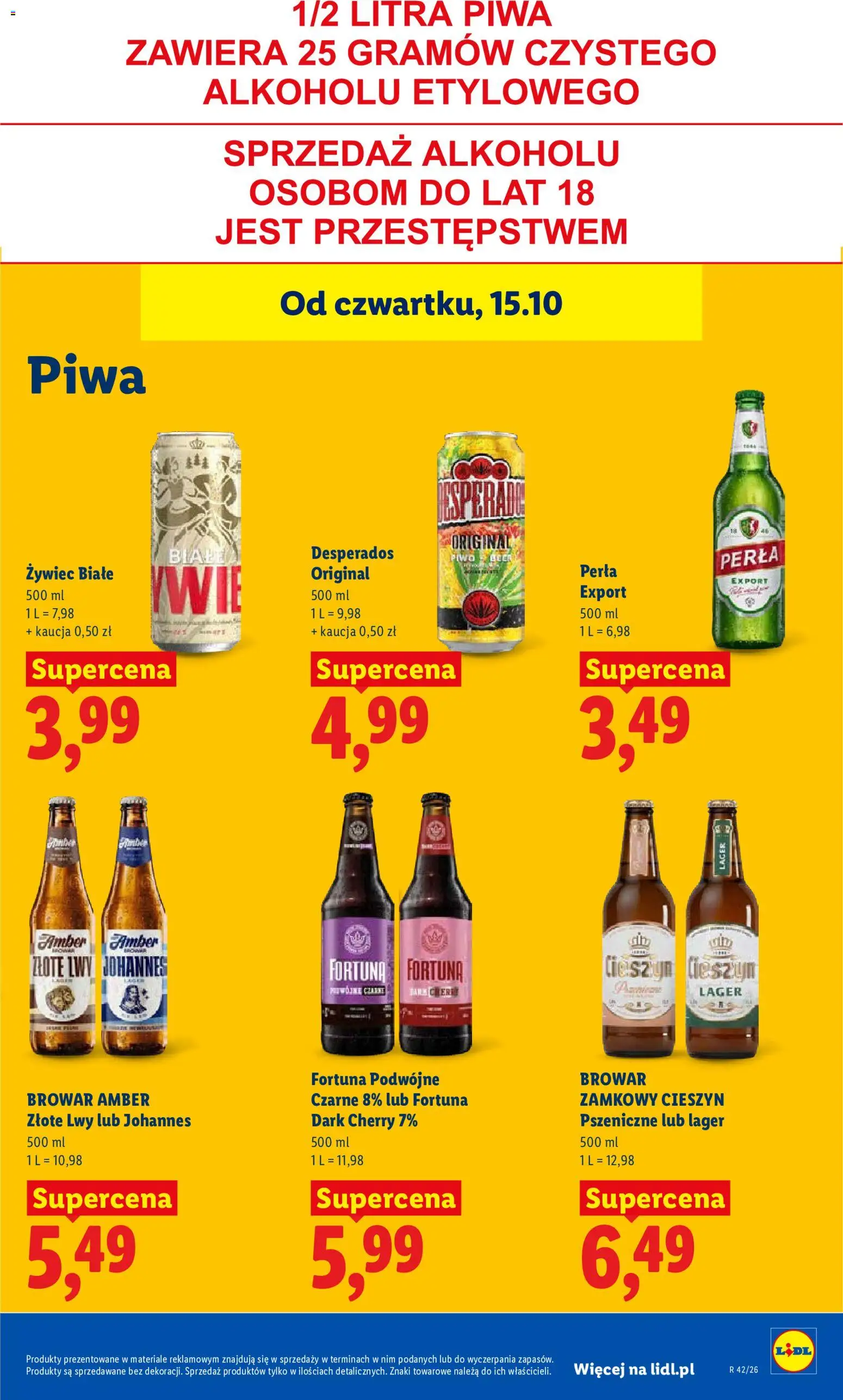 Lidl gazetka od 15.10.2026 | Strona: 99