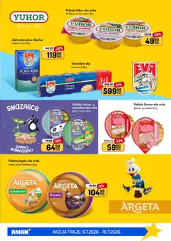 Tuna biljno ulje, komadi 4 x 80 g - pregled Aman kataloga - važi od 06.07.2026 | Strana: 5
