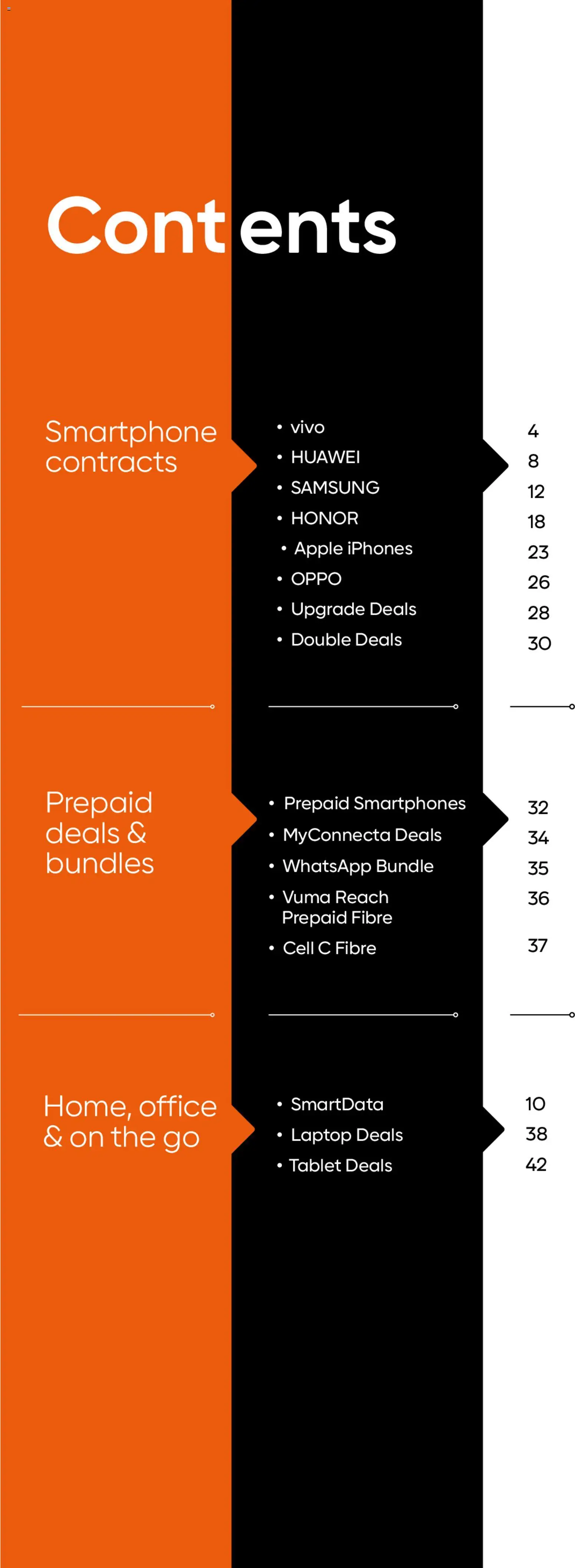 New Cell C catalogue – valid from 19.06.2026 | Page: 2