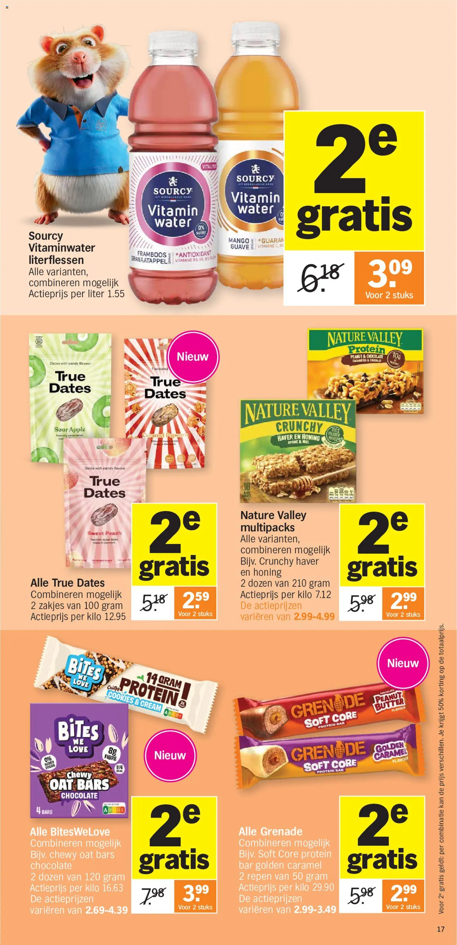 {H1} | Pagina: 17 | Producten: Suiker, Boost, Mango, Kan