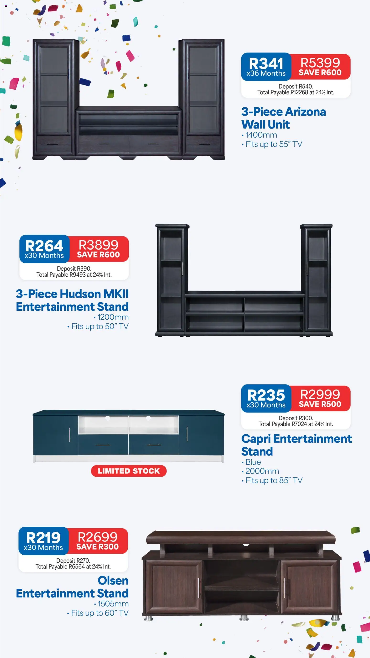 New OK Furniture catalogue – valid from 15.06.2026 | Page: 5 | Products: TV, Wall unit, Stock