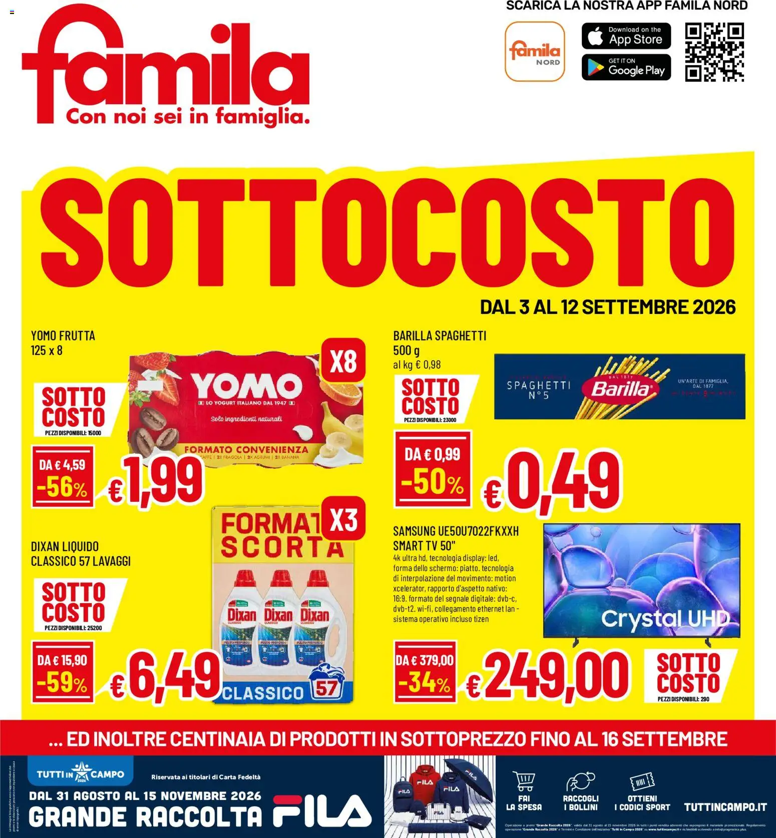 Volantino Famila del 03/09/2026 | Pagina: 1