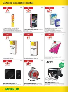 Merkur katalog akcije – veljaven od 05.08.2026 | Stran: 22 | Izdelki: Baterije, Ploščice, Lepilo
