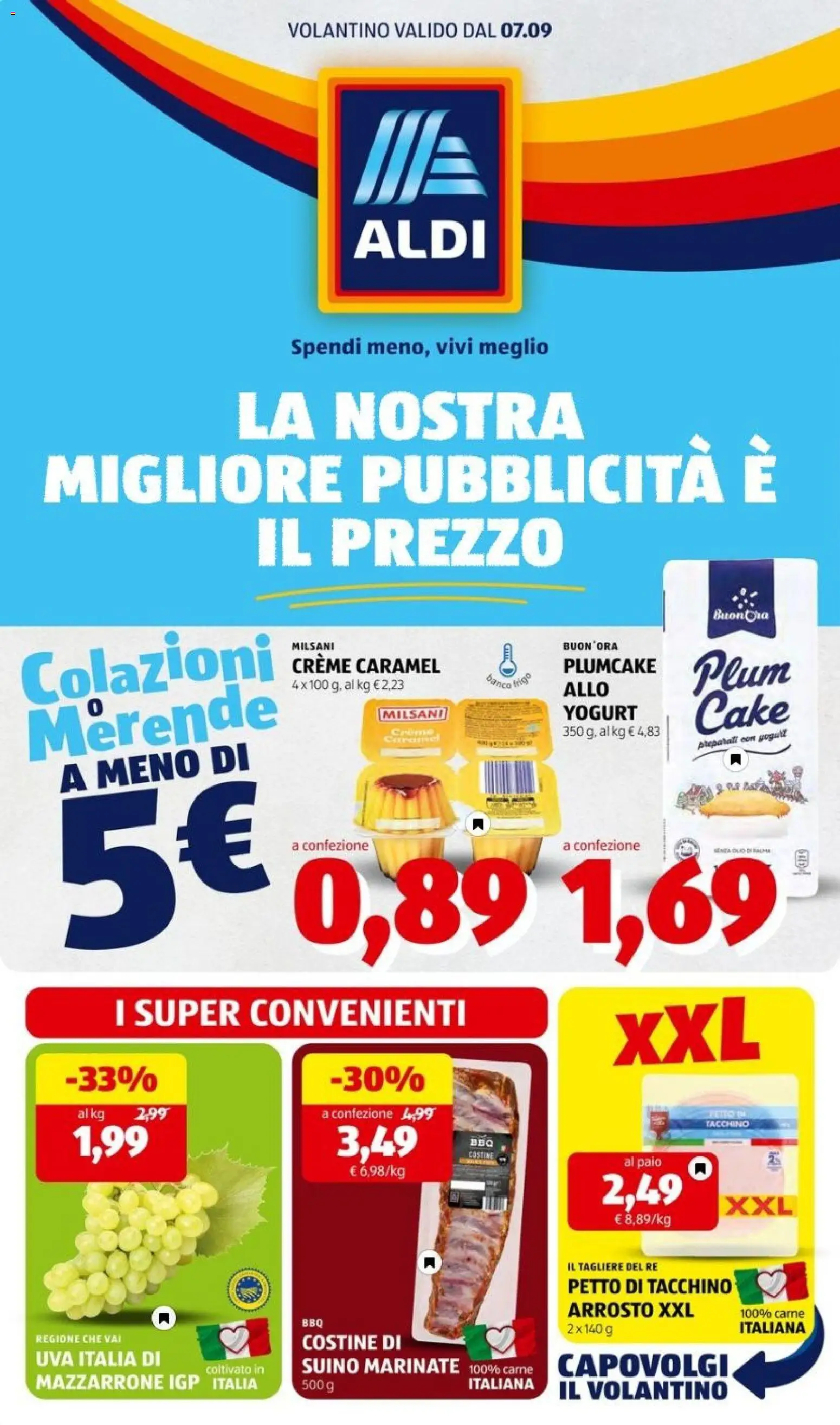 Volantino Aldi del 07/09/2026 | Pagina: 1