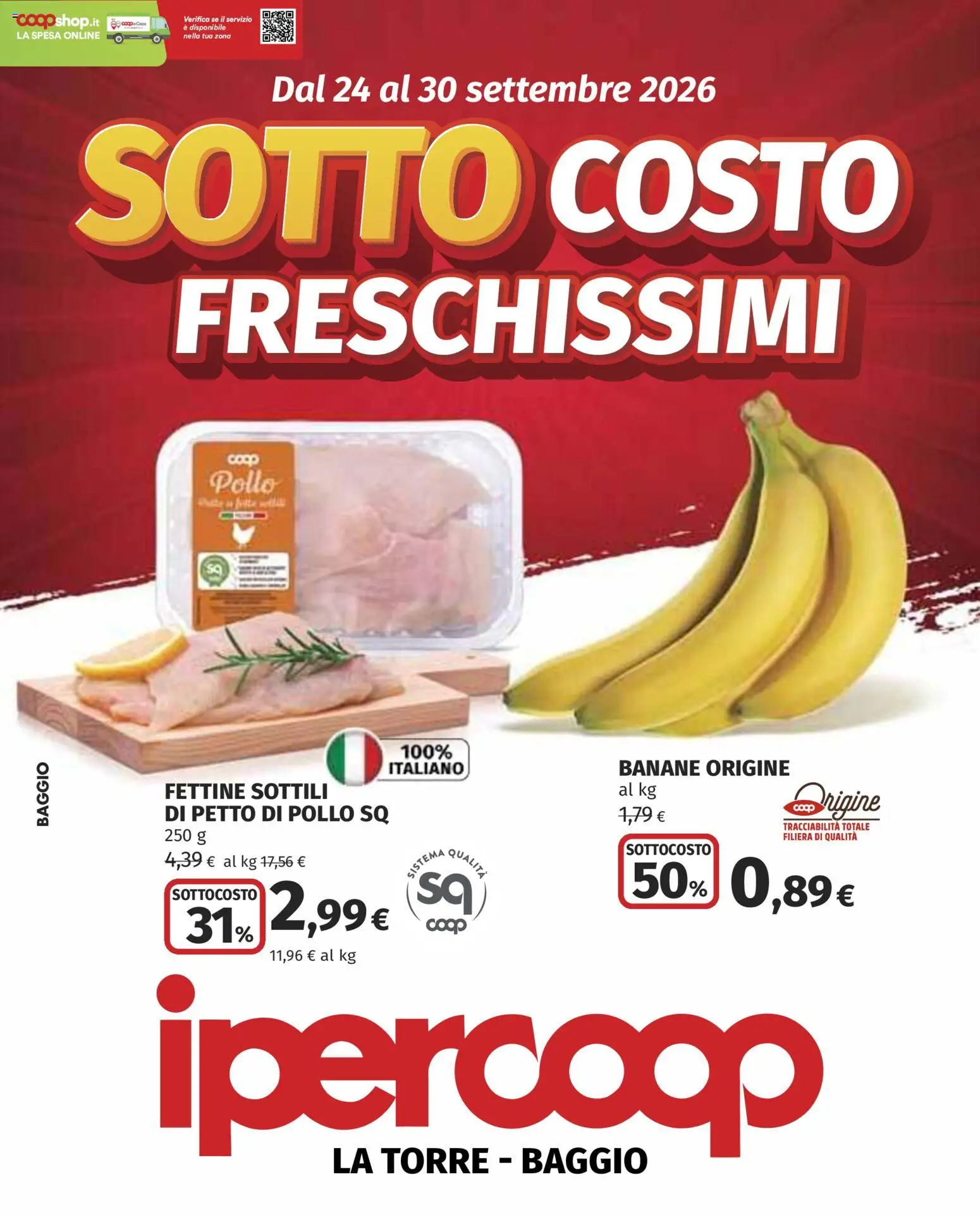 Volantino Ipercoop del 24/09/2026 | Pagina: 1
