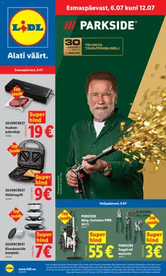 Lidl kliendilehe eelvaade alates 06.07.2026