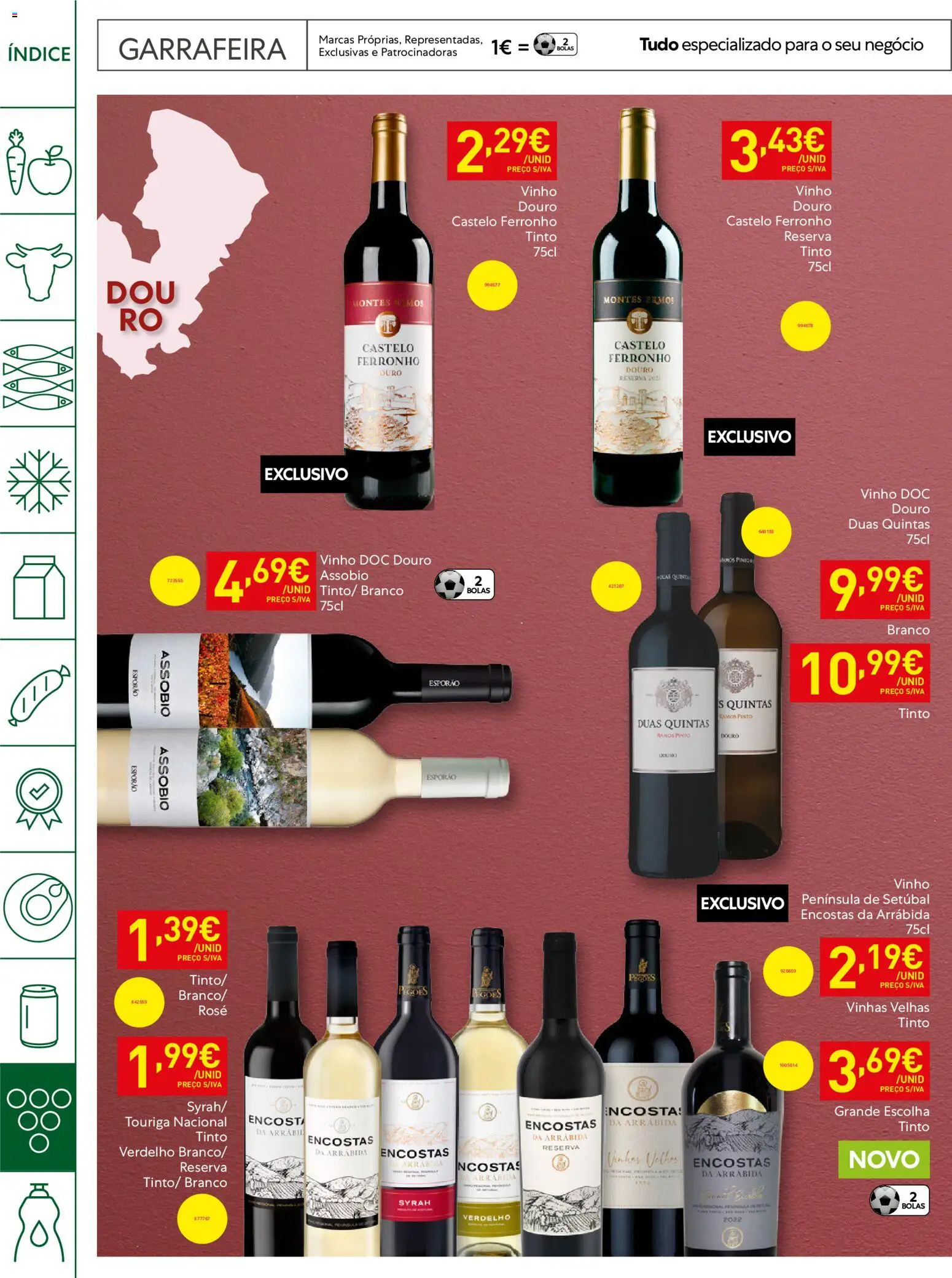 Recheio Horeca Madeira │ válido de 05.05.2026 | Página: 32 | Produtos: Vinho