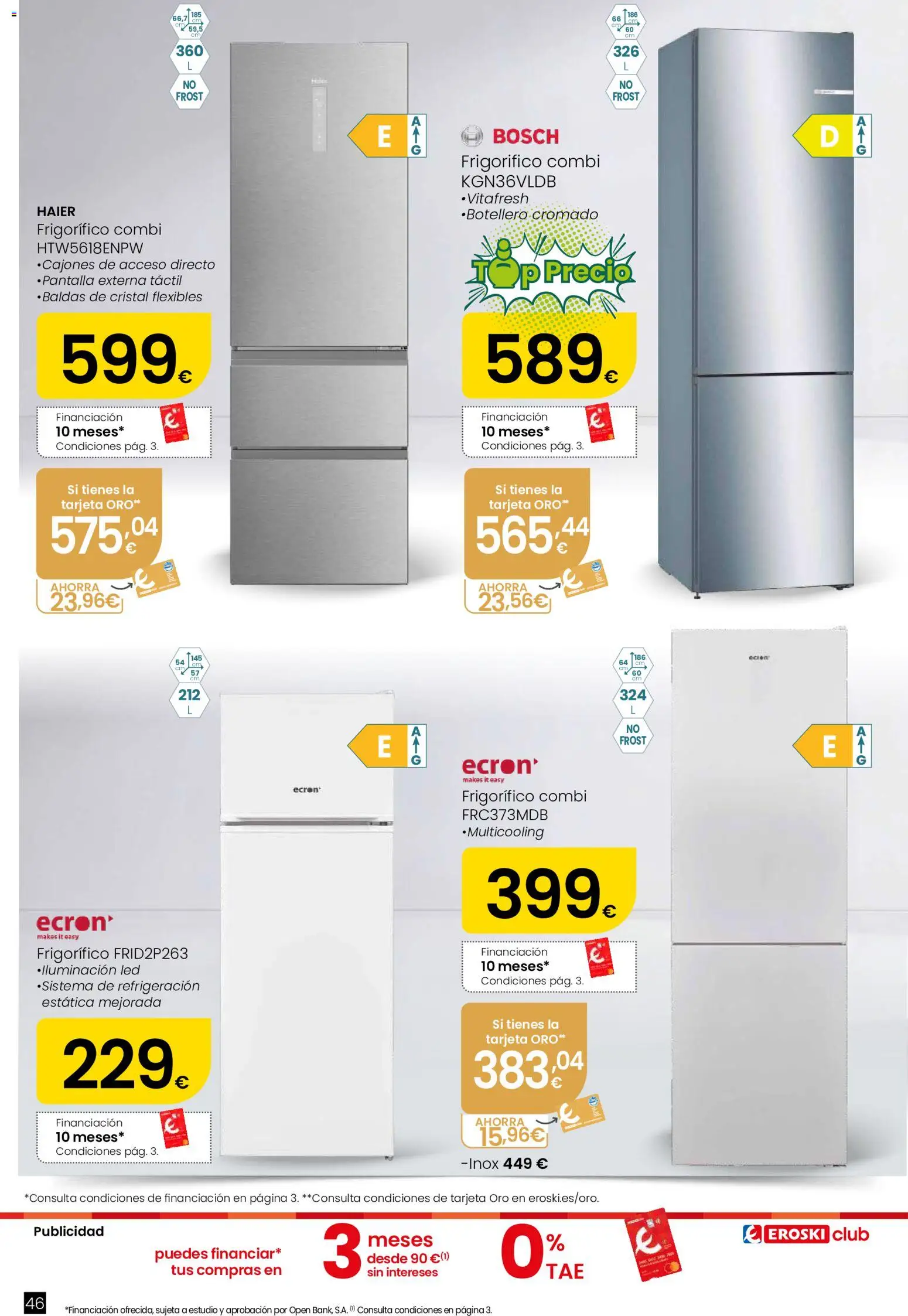 Eroski Oh! OFERTA Málaga │ válido desde el 11.06.2026 | Página: 46 | Productos: Combi