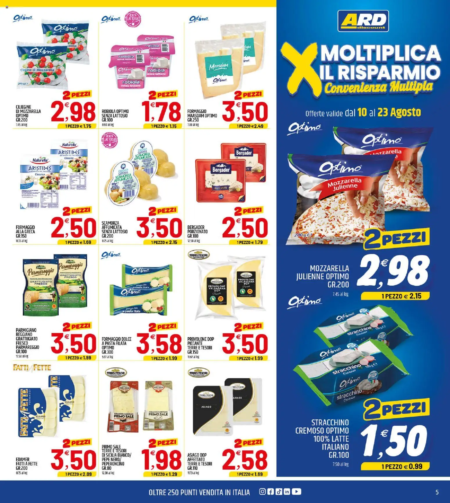 Volantino ARD Discount del 10/08/2026 | Pagina: 5