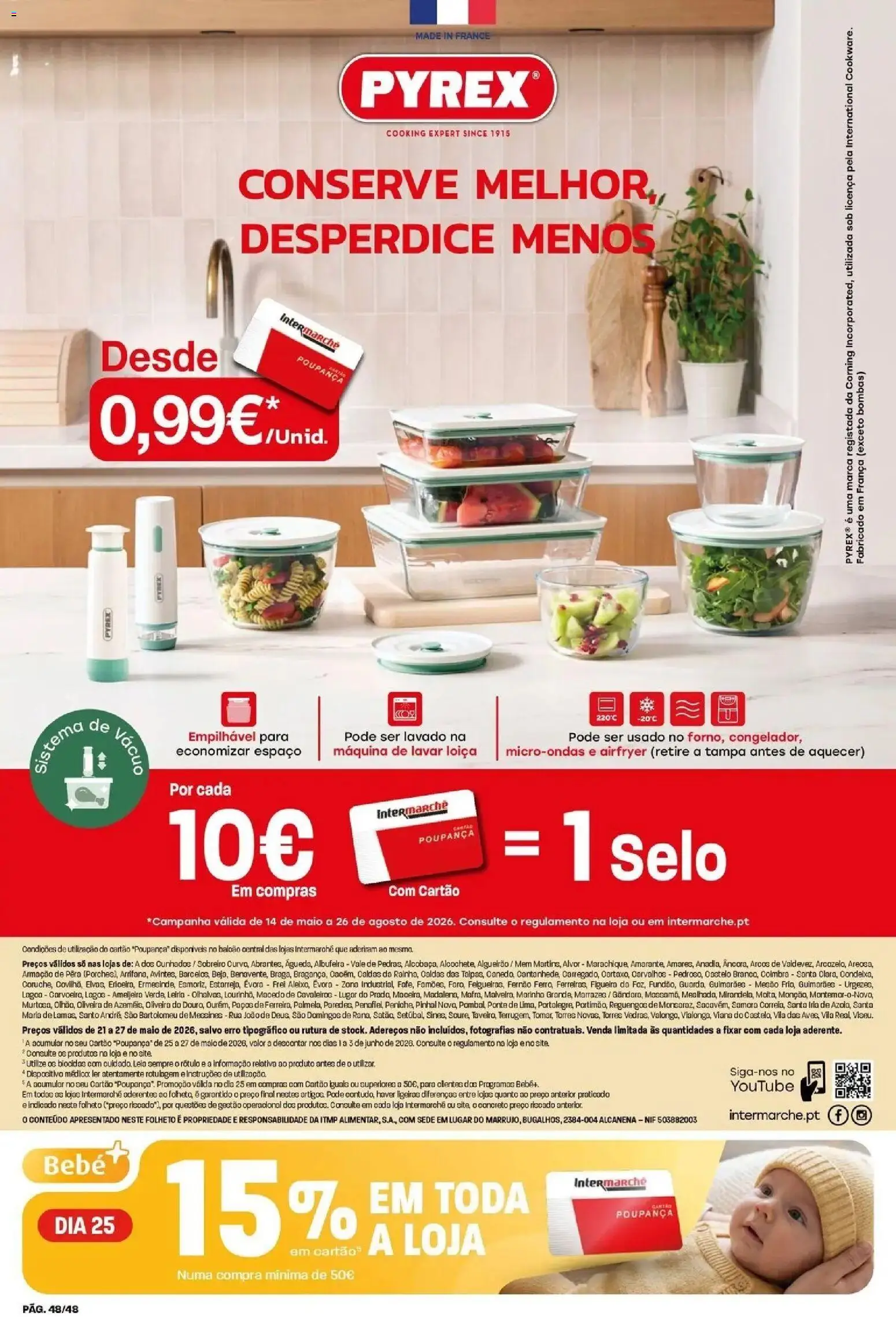 Intermarché - Isto é que são preços BAIXOS! │ válido de 21.05.2026 | Página: 48 | Produtos: Máquina de lavar, Microondas
