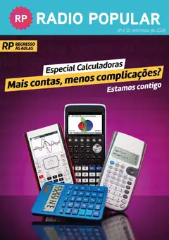 Pré-visualização Radio Popular Especial Calculadoras válido de 01/09/2026