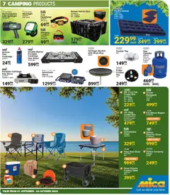 MICA specials catalogue – valid from 01/09/2026 | Page: 7 | Products: Cooker, Box, Gas stove, Cream