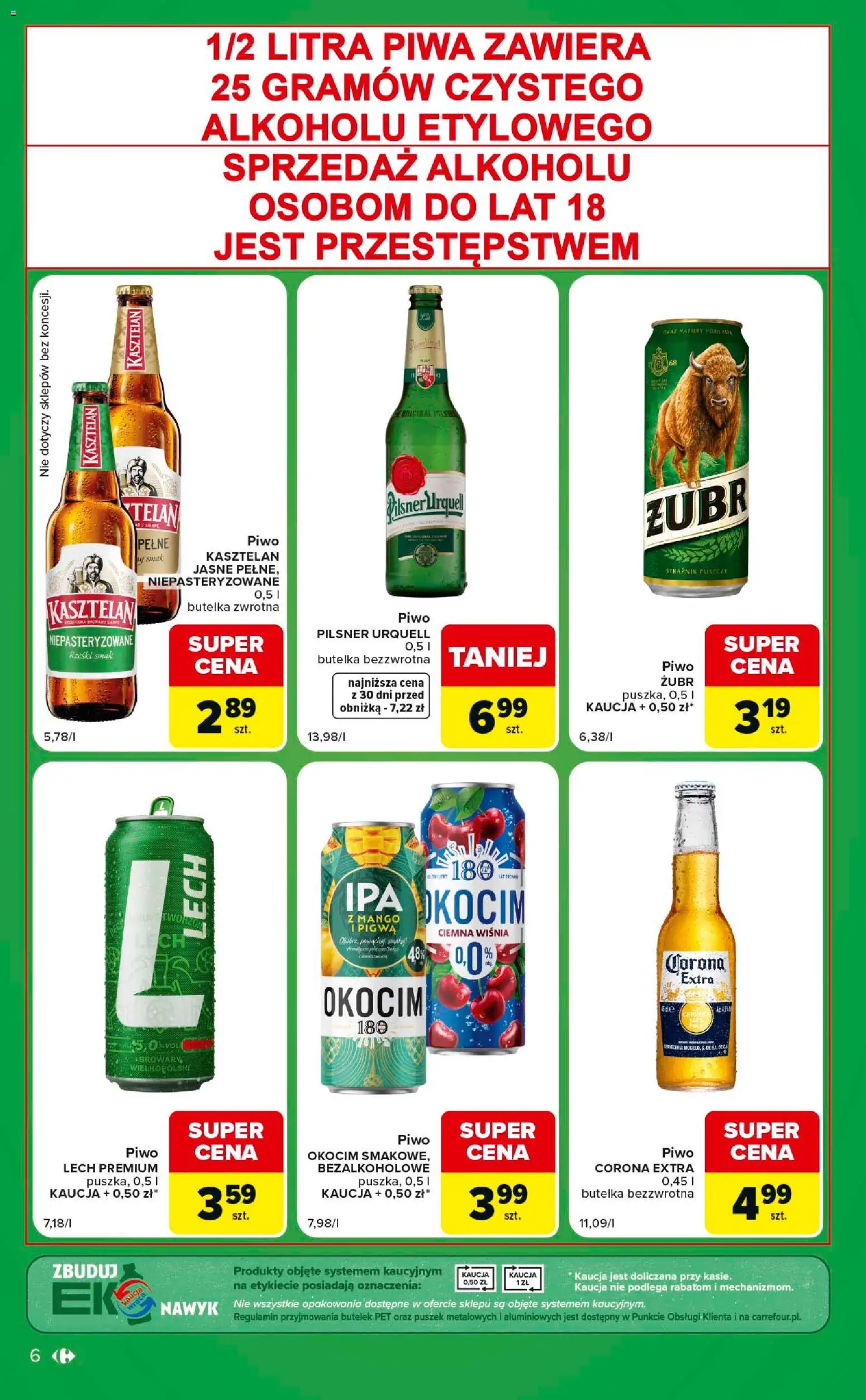 Carrefour gazetka - Express od 04.08.2026 | Strona: 6 | Produkty: Mango, Pigwa, Piwo