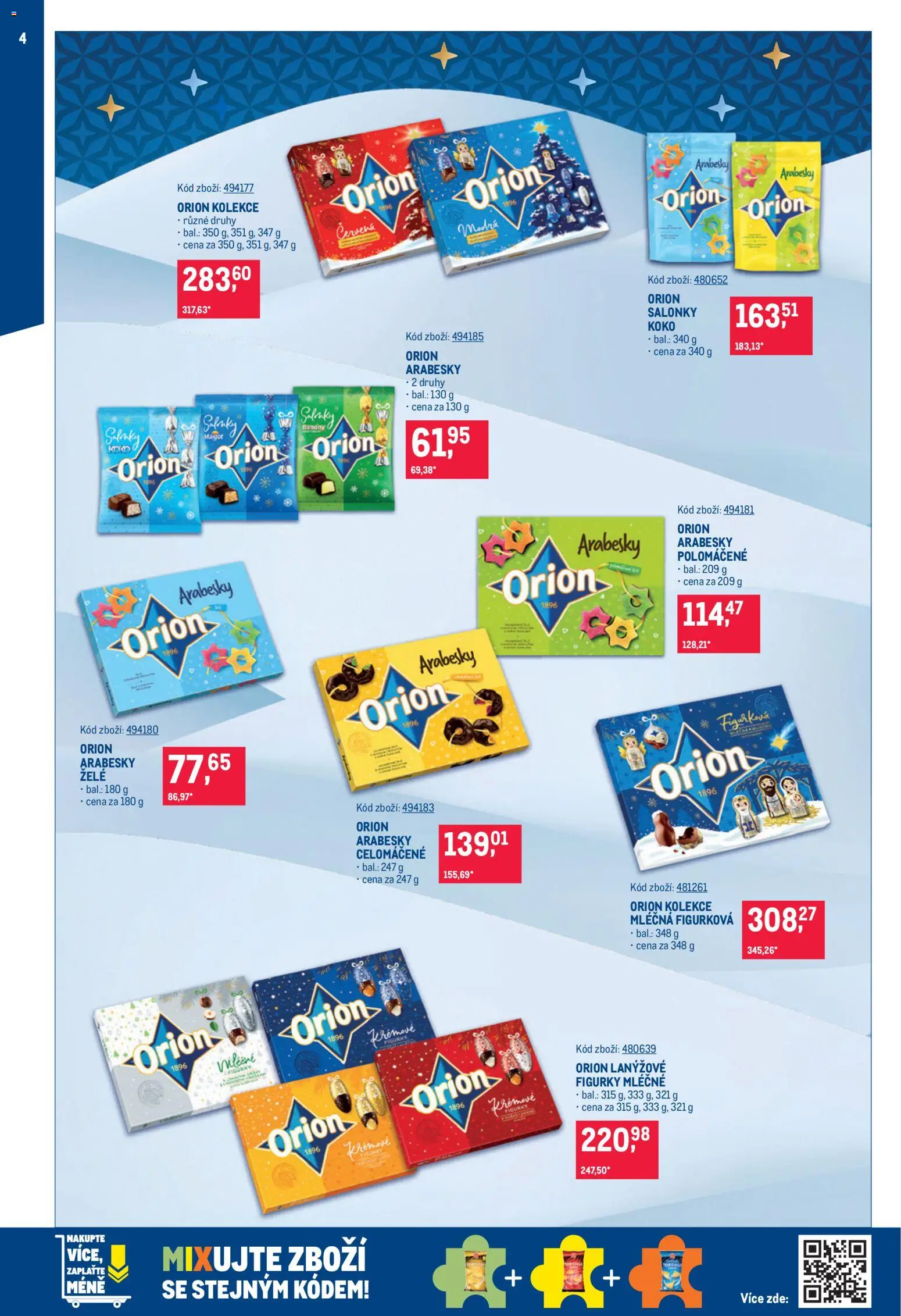 Makro leták - Mikulášské čokolády od 07.10.2026 | Strana: 4 | Produkty: Banány, Figurky