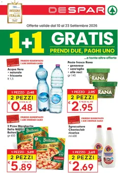 Anteprima del volantino Despar volantino Nord Ovest valido a partire dal 10/09/2026