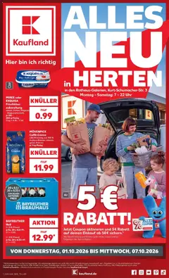 Kaufland Prospekt Herten ab 01.10.2026 gültig