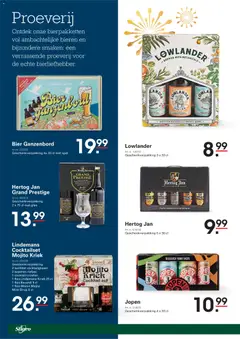 Sligro folder Kerstgeschenkspecial - Voorbeeld van een folder van Sligro, geldig van 13-10-2026 | Pagina: 16 | Producten: Monin, Spel, Bacardi, Glas