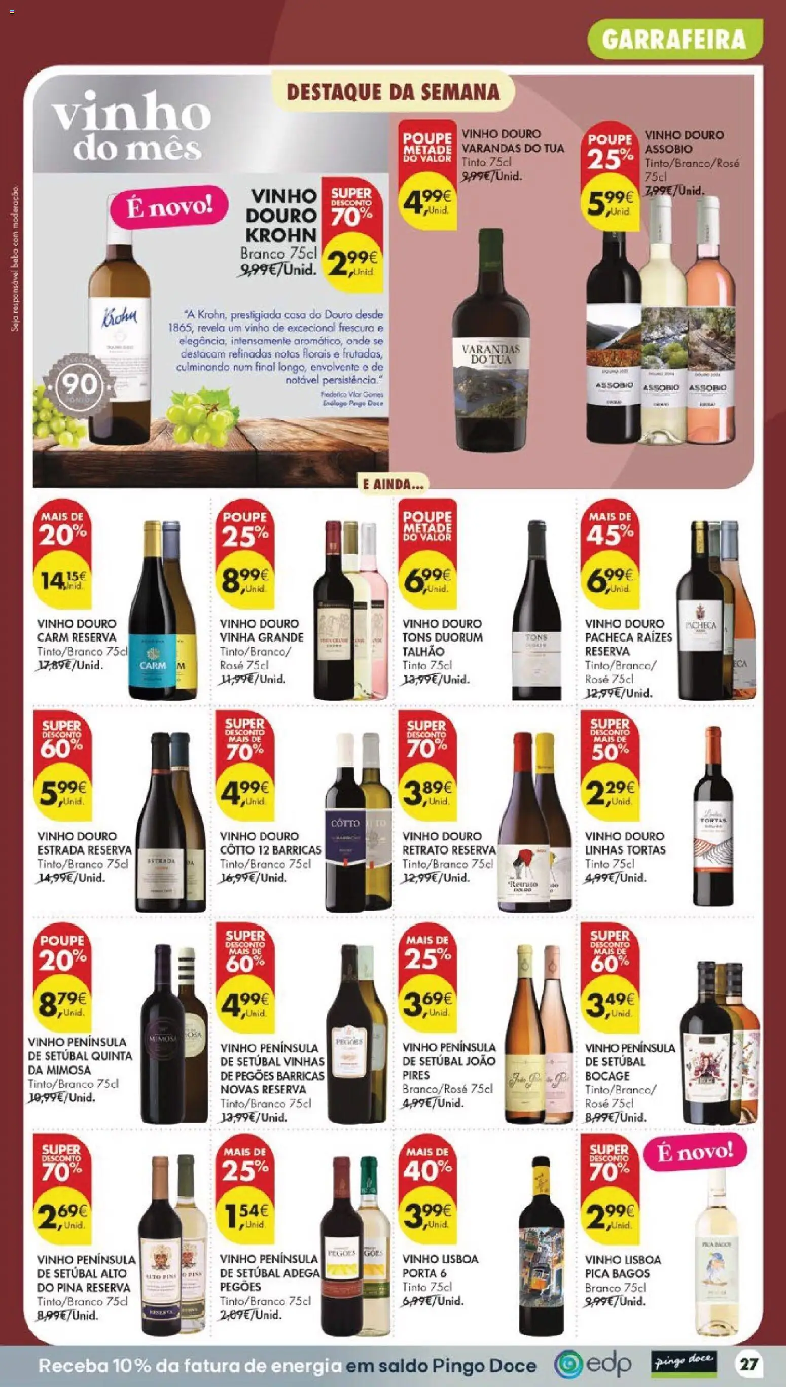 Pingo Doce folheto │ válido de 09.06.2026 | Página: 29 | Produtos: Porta, Vinho