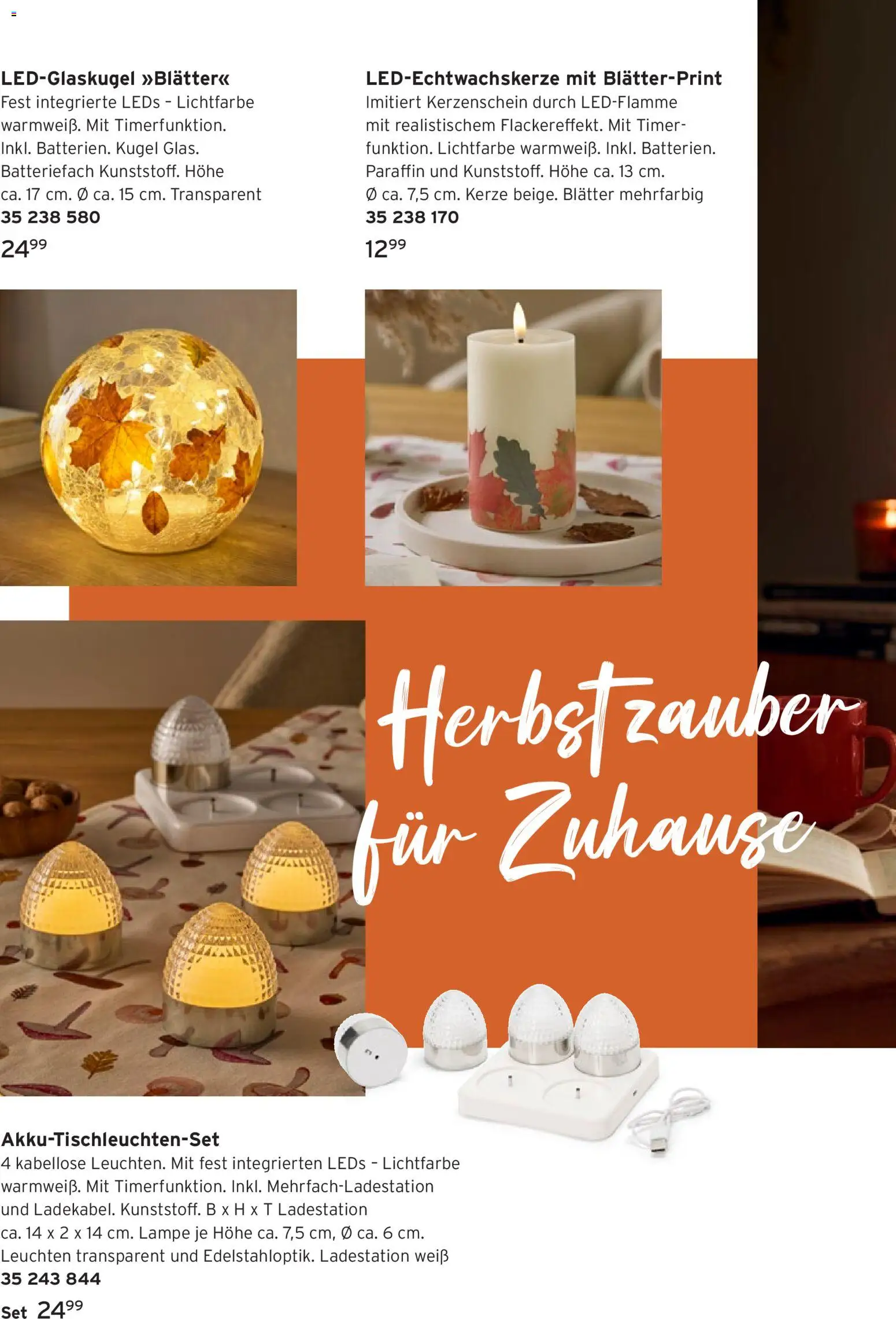 Prospekt Tchibo Herbst auf dem tisch – gültig ab 30.09.2026 | Seite: 8 | Produkte: Backofen
