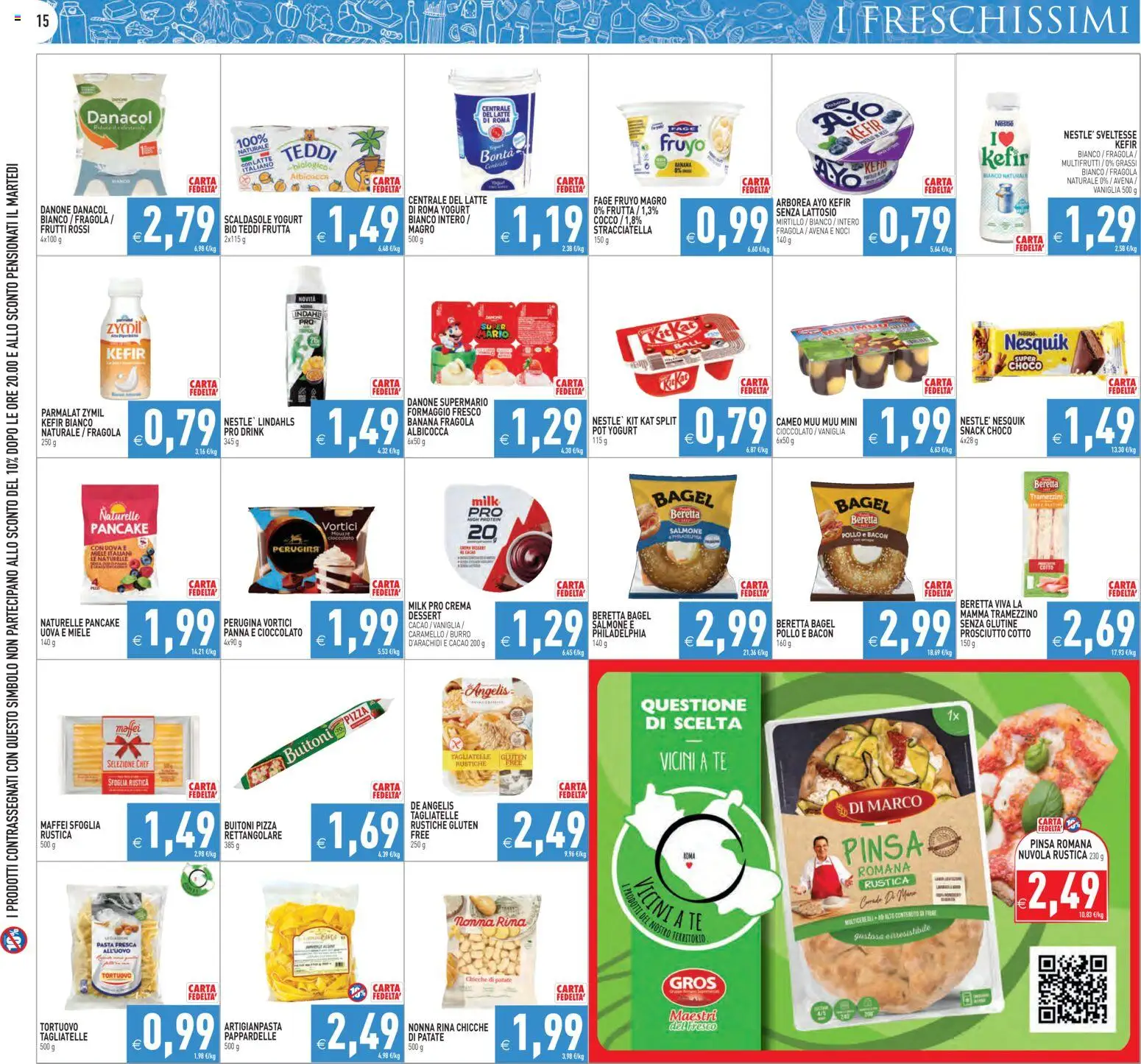 Volantino PIM Supermercati del 29.04.2026 | Pagina: 15 | Prodotti: Crema, Tè, Latte, Stracciatella