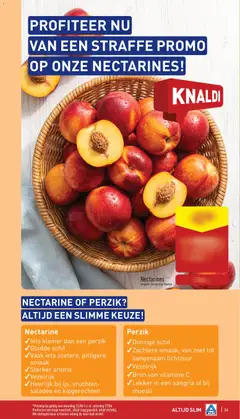 Aldi folder week 26 - Voorbeeld van een folder van Aldi, geldig van 22.06.2026 | Pagina: 34 | Producten: Salades, Muesli, Vitamine C, Nectarines