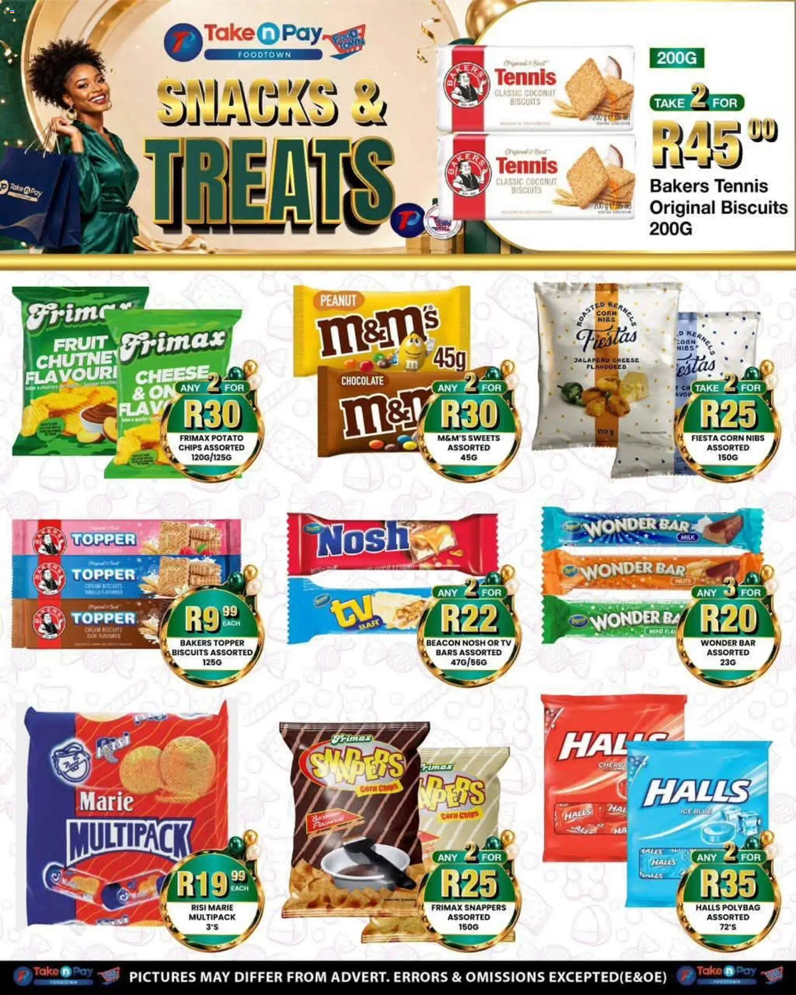 New Take n Pay catalogue – valid from 31/08/2026 | Page: 14 | Products: TV, Chocolate, Snacks, Fruit