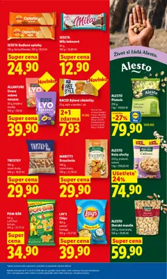 Náhled letáku SEDITA Rodinné oplatky, 130 g, Vesna/Kávenky, 100 g = 19,15 Kč od 21.09.2026 | Strana: 33