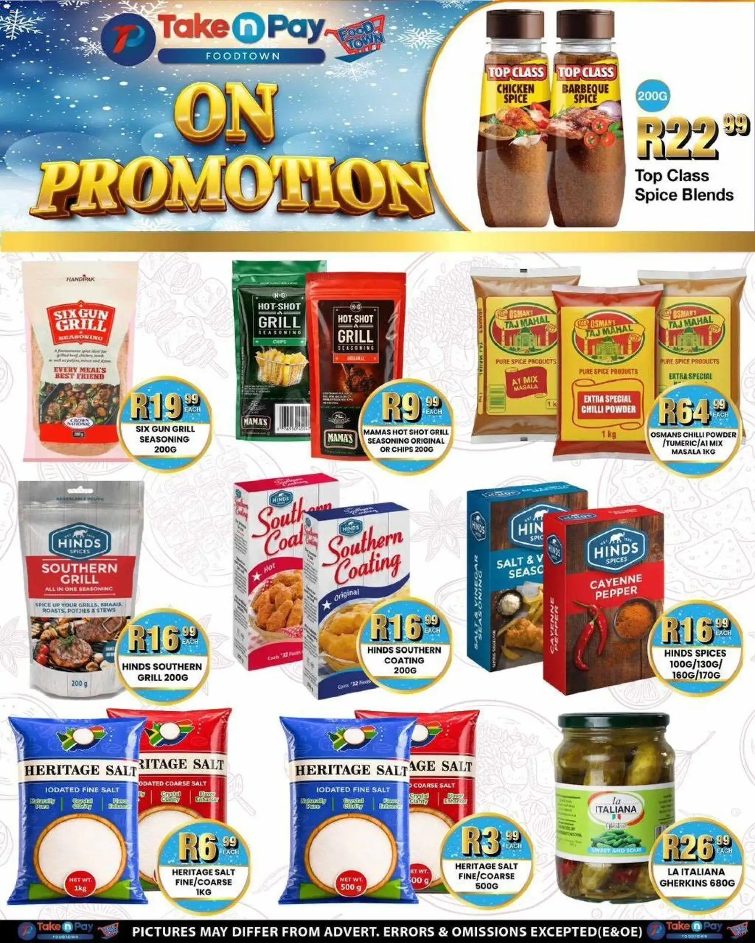 New Take n Pay catalogue – valid from 08.06.2026 | Page: 24 | Products: Grill, Spices, Salt, Pepper