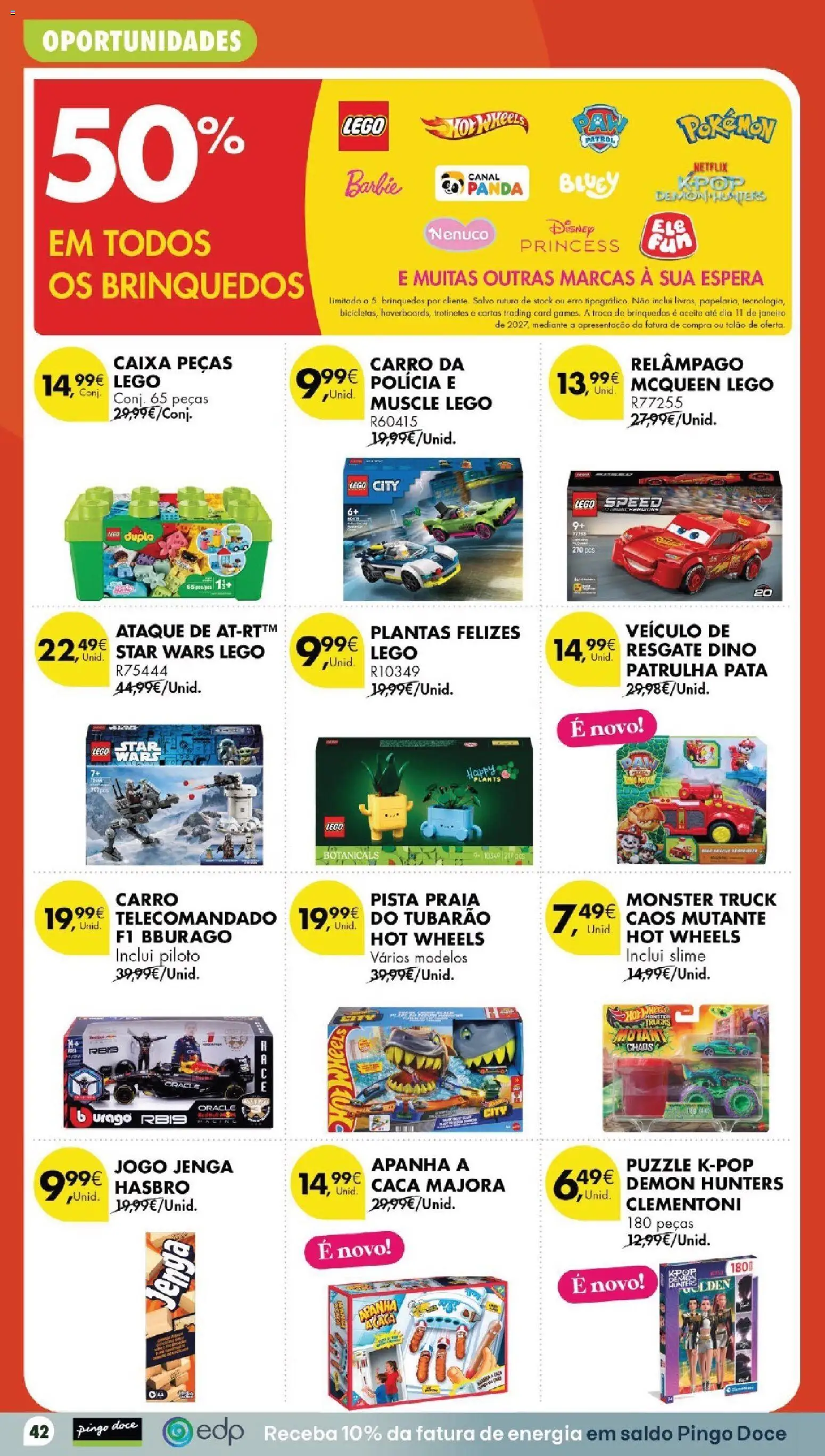 Pingo Doce folheto │ válido de 20/10/2026 | Página: 48 | Produtos: Caixa, Brinquedos, LEGO