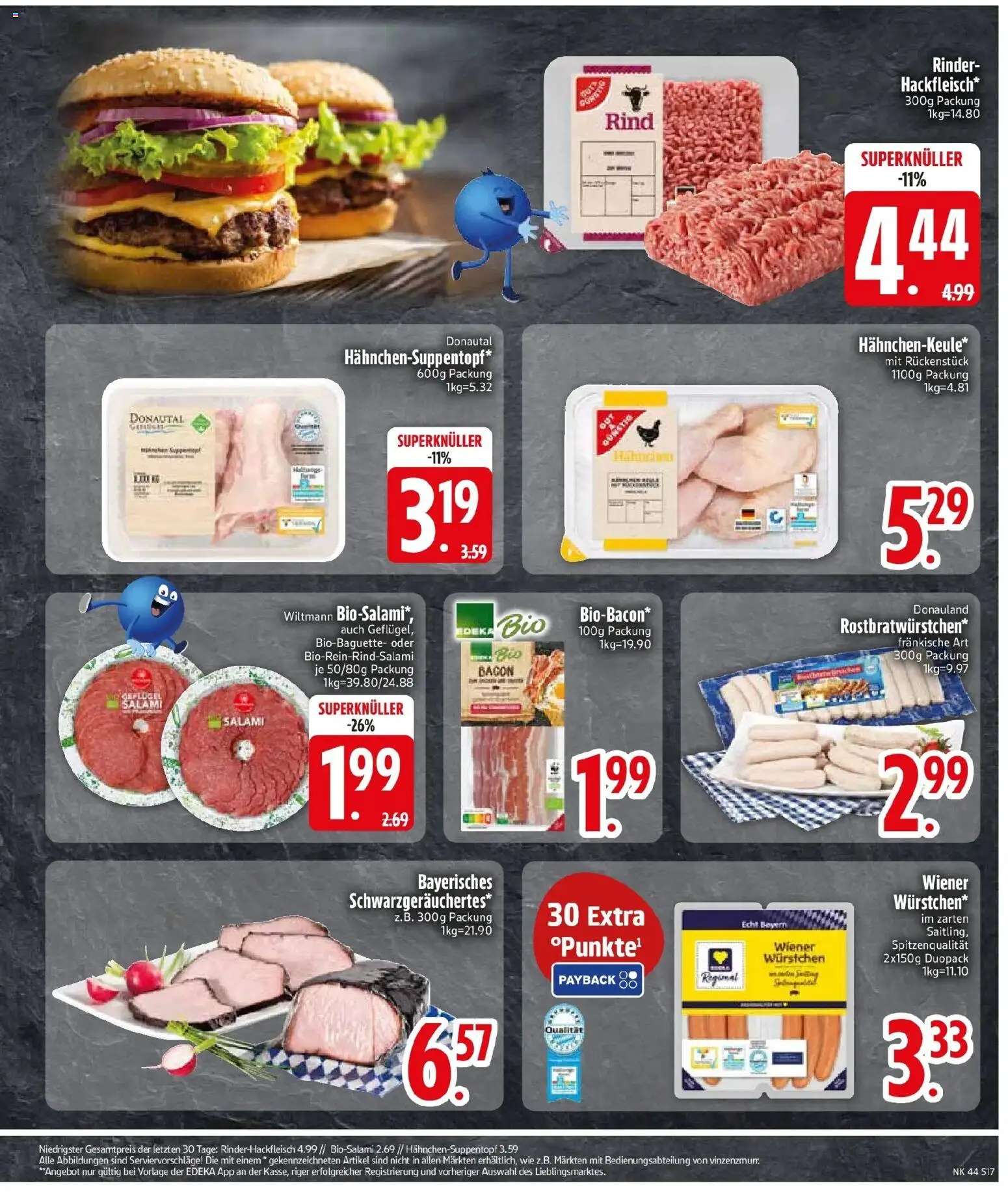 Edeka Prospekt Breitenberg (ab 26.10.2026) » Angebote Online | Seite: 19 | Produkte: Salami
