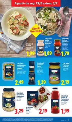 Pré-visualização ITALIAMO Molhos para Massa, Emb. 350 g válido de 29/06/2026 | Página: 11