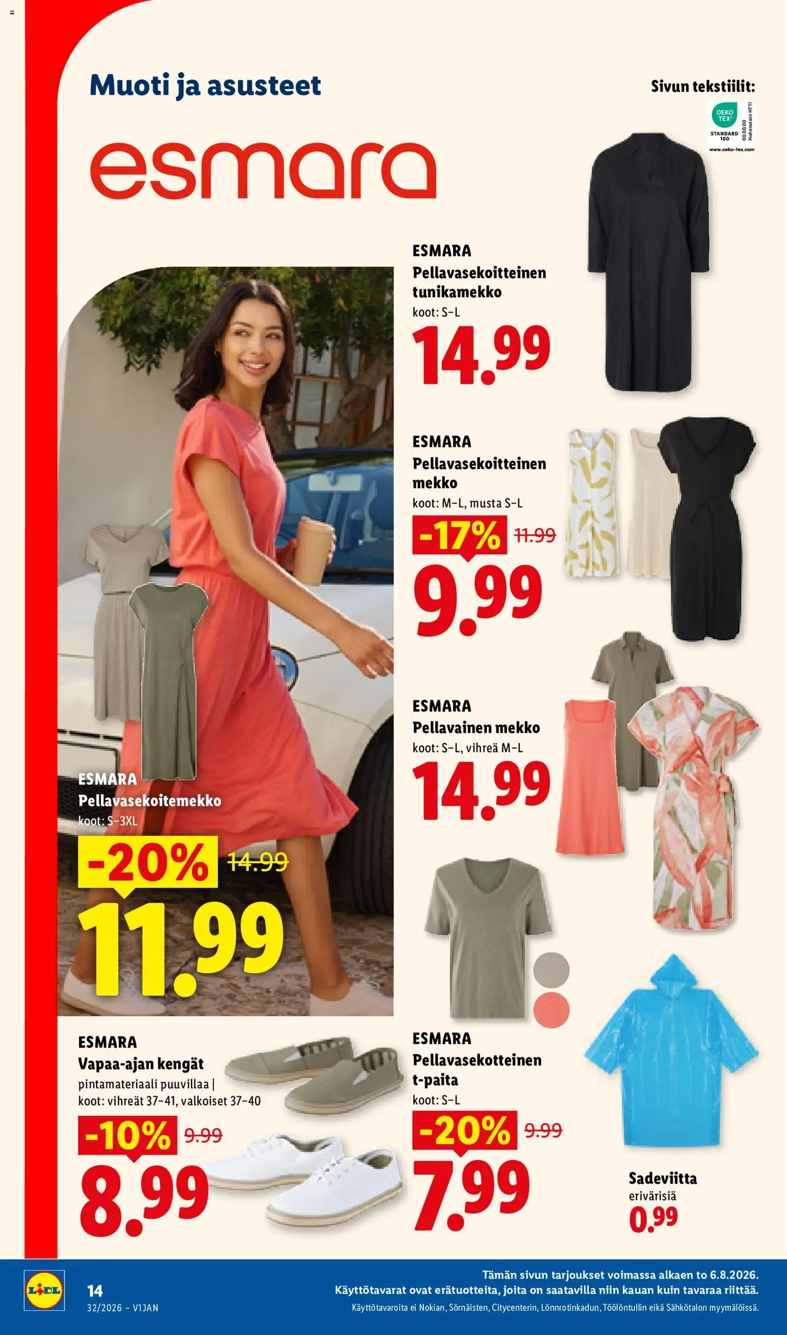 Lidl tarjoukset - Tampere – voimassa 06/08/2026 alkaen | Sivu: 18