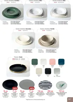 Pogląd oferty "Bodzio Katalog" - ważna od 01.10.2026 | Strona: 187 | Produkty: Talerze, Zestaw obiadowy