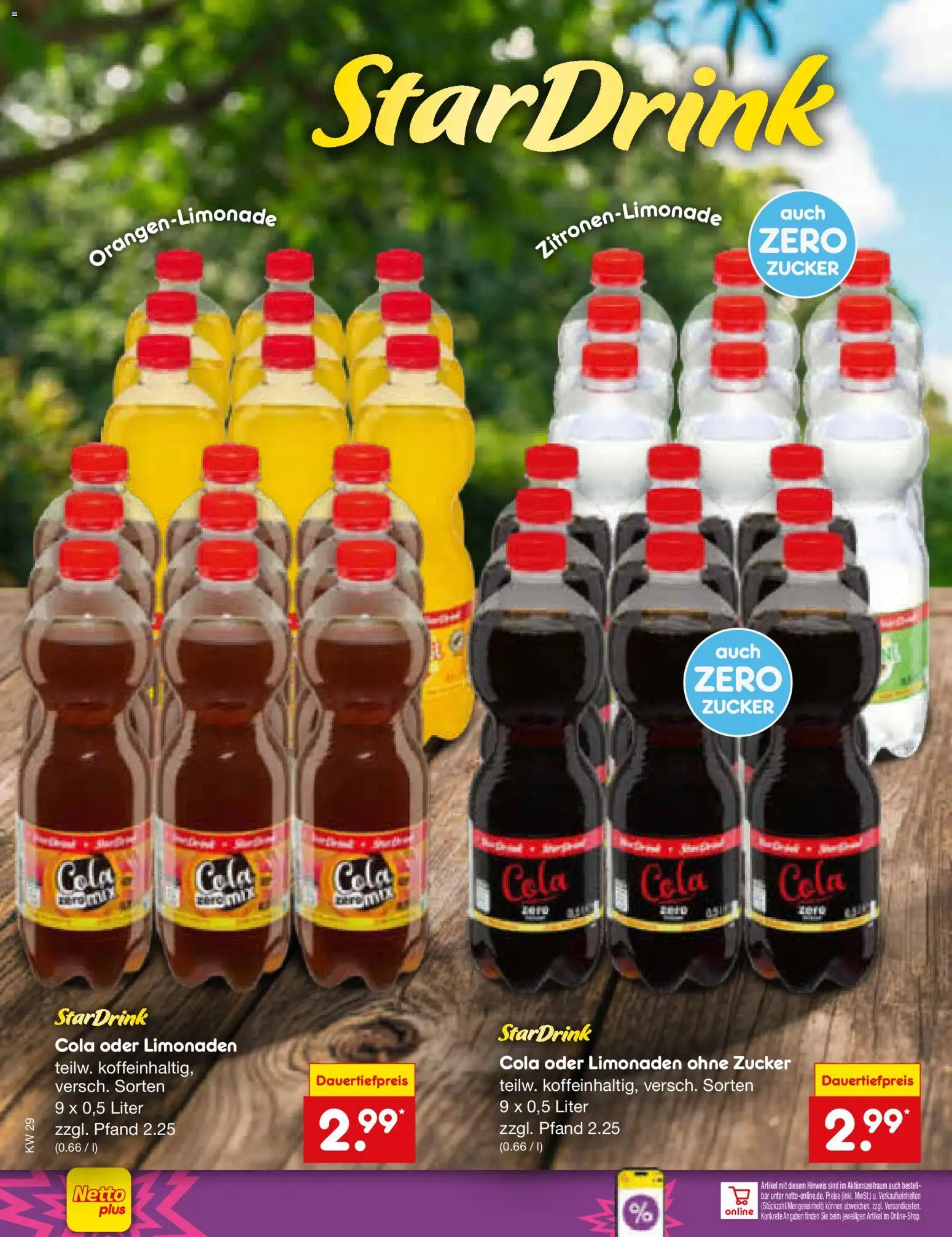 Netto Marken-Discount Prospekt – gültig ab 13.07.2026 | Seite: 34 | Produkte: Cola, Zucker